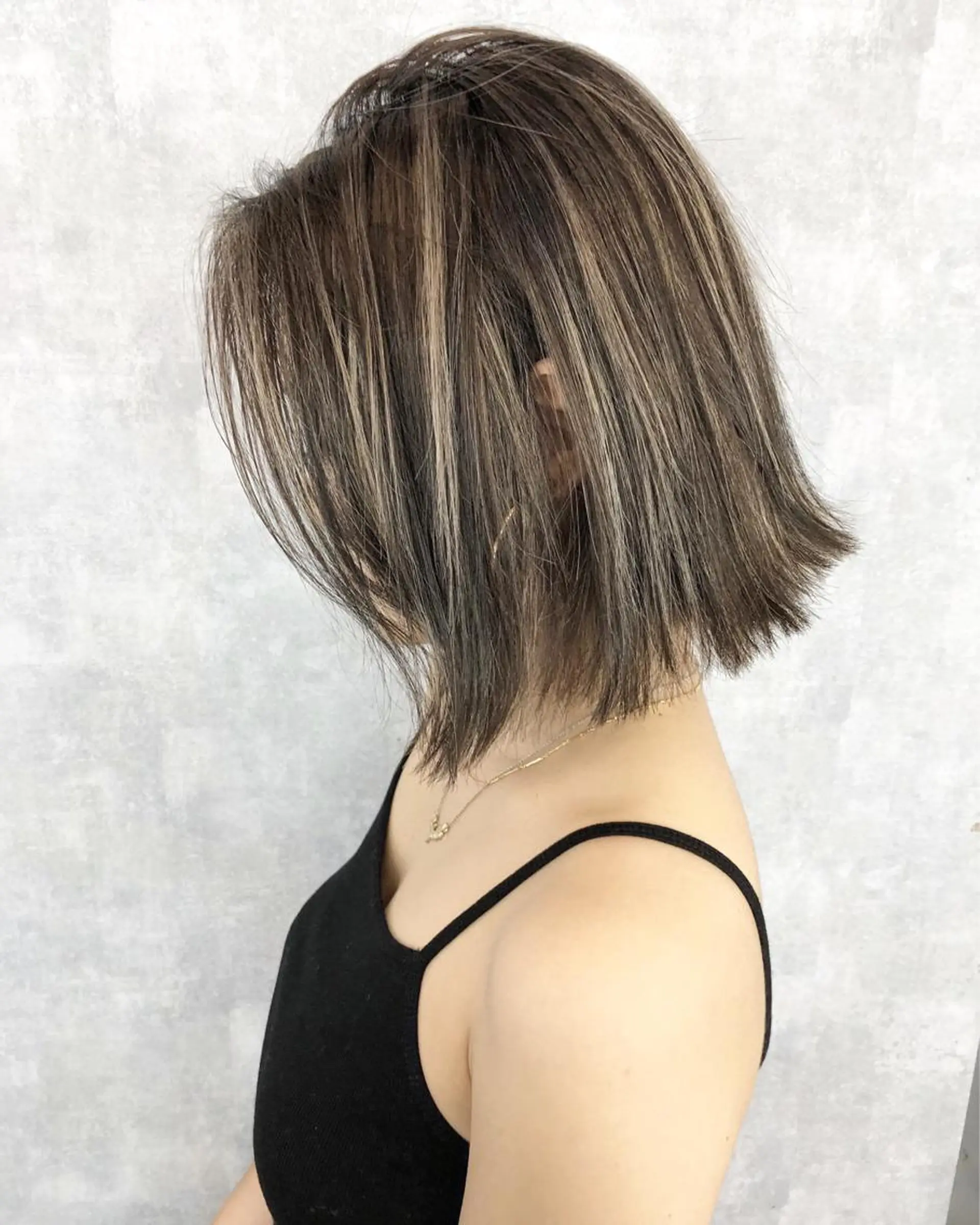 ショート カラー レイヤーカット BLend 渋谷のヘアスタイル