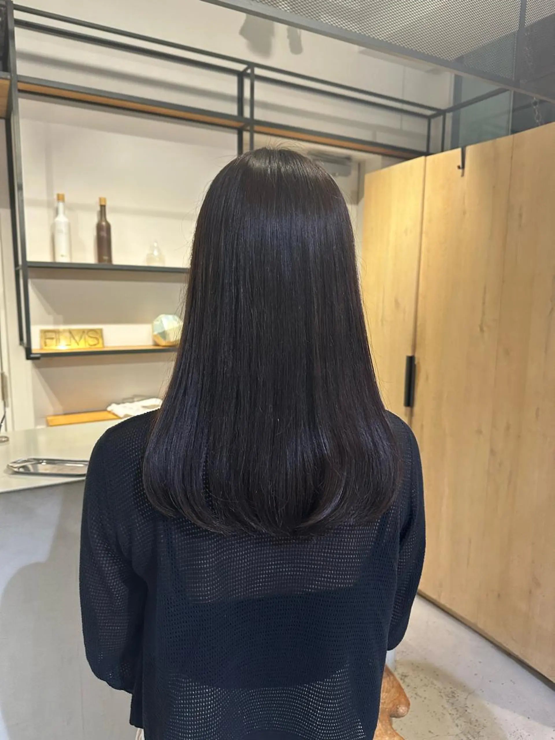 ロング アッシュ ボブ/似合わせ レイヤーcocomoのヘアスタイル