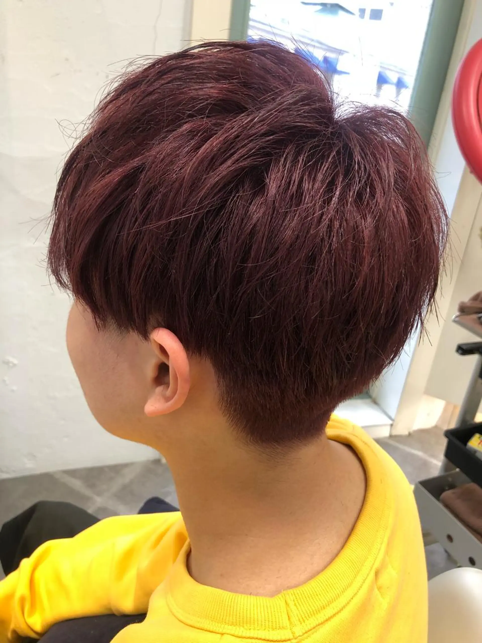 ショート カラー メンズ ヘッドスパで脳を 整える✨chacoのヘアスタイル