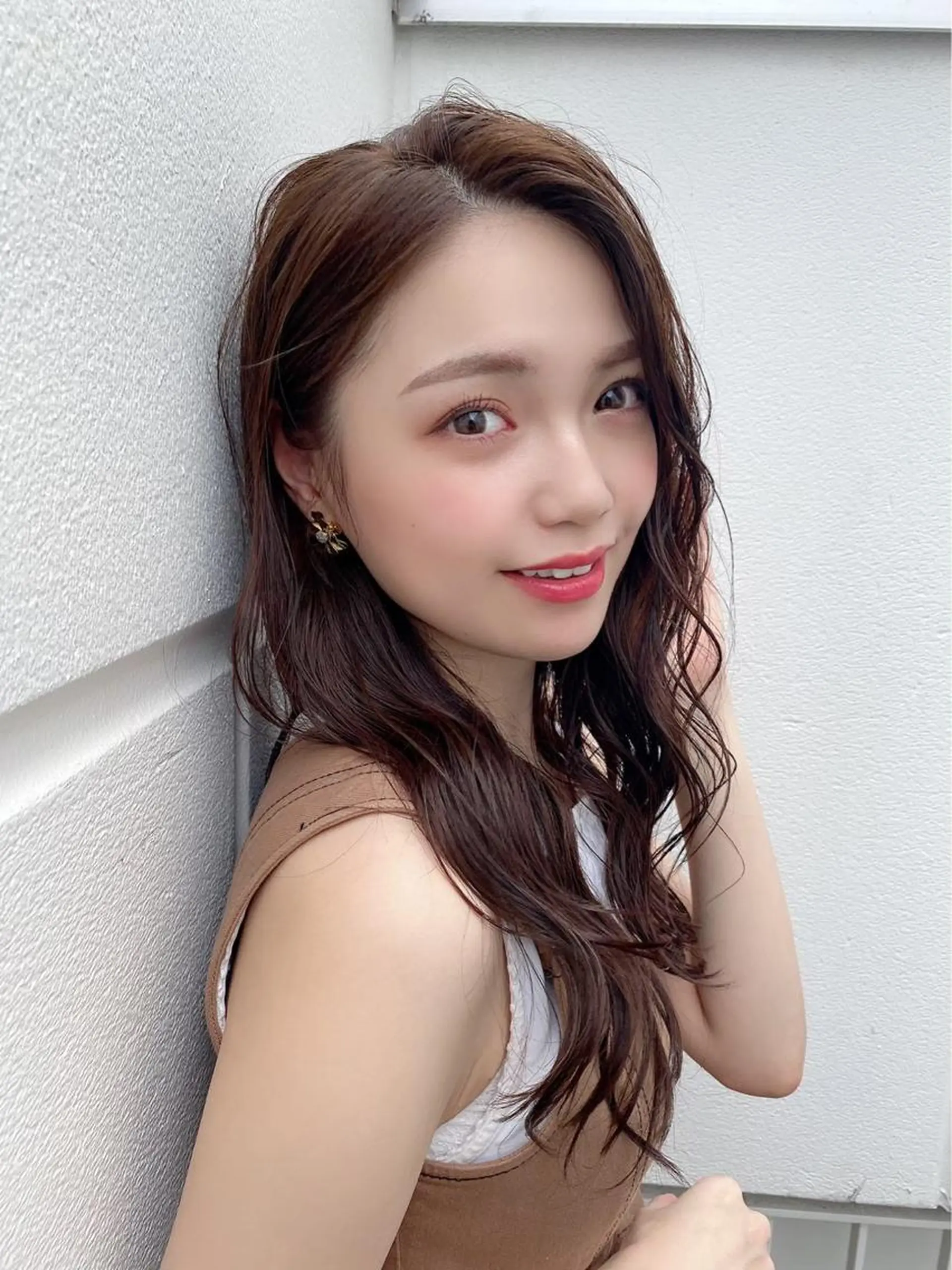 セミロング カラー 豊中/メンズ特化 岡田 龍之介のヘアスタイル