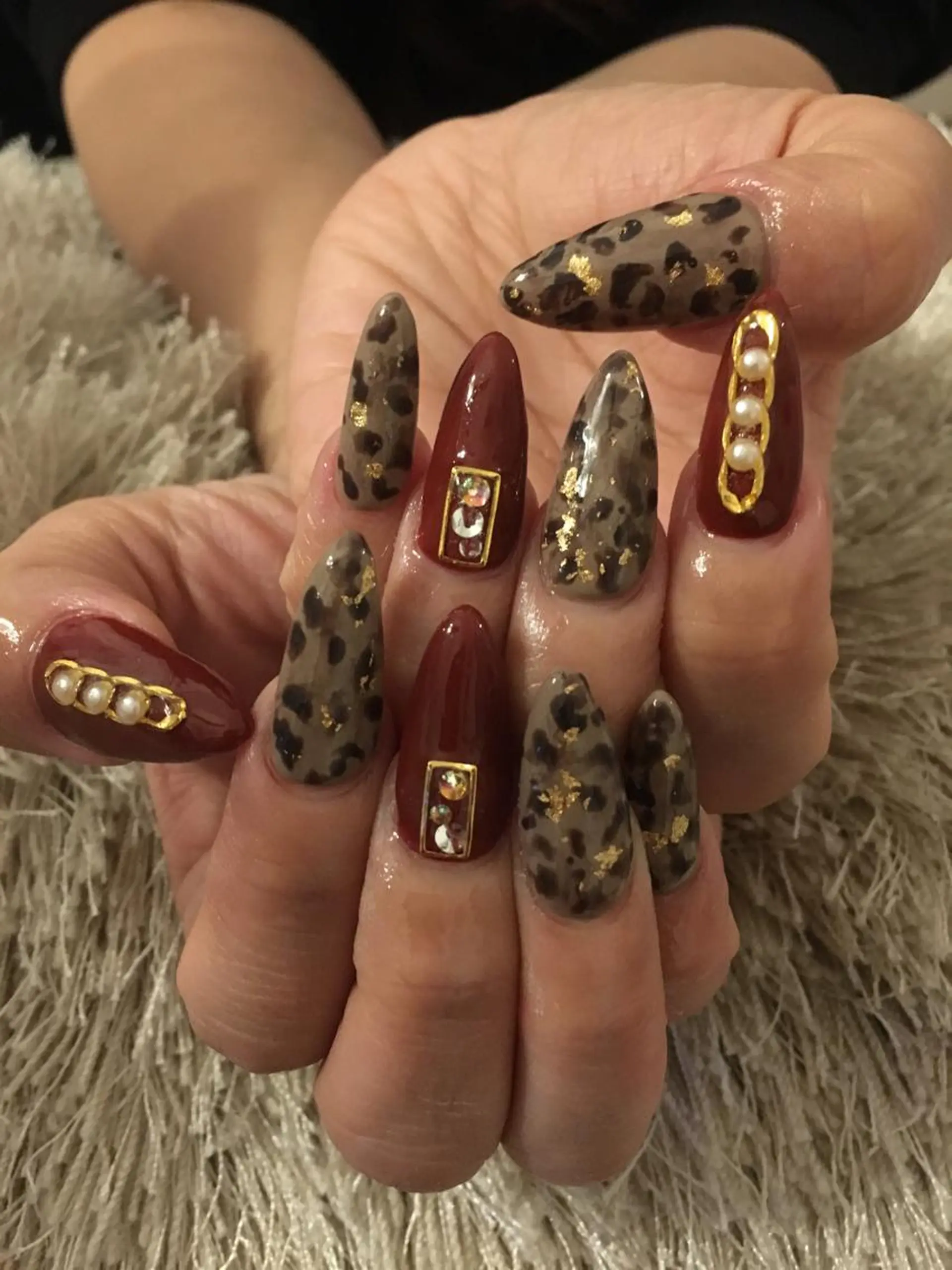 ネイル ハンドネイル 星 亜也加のネイルデザイン