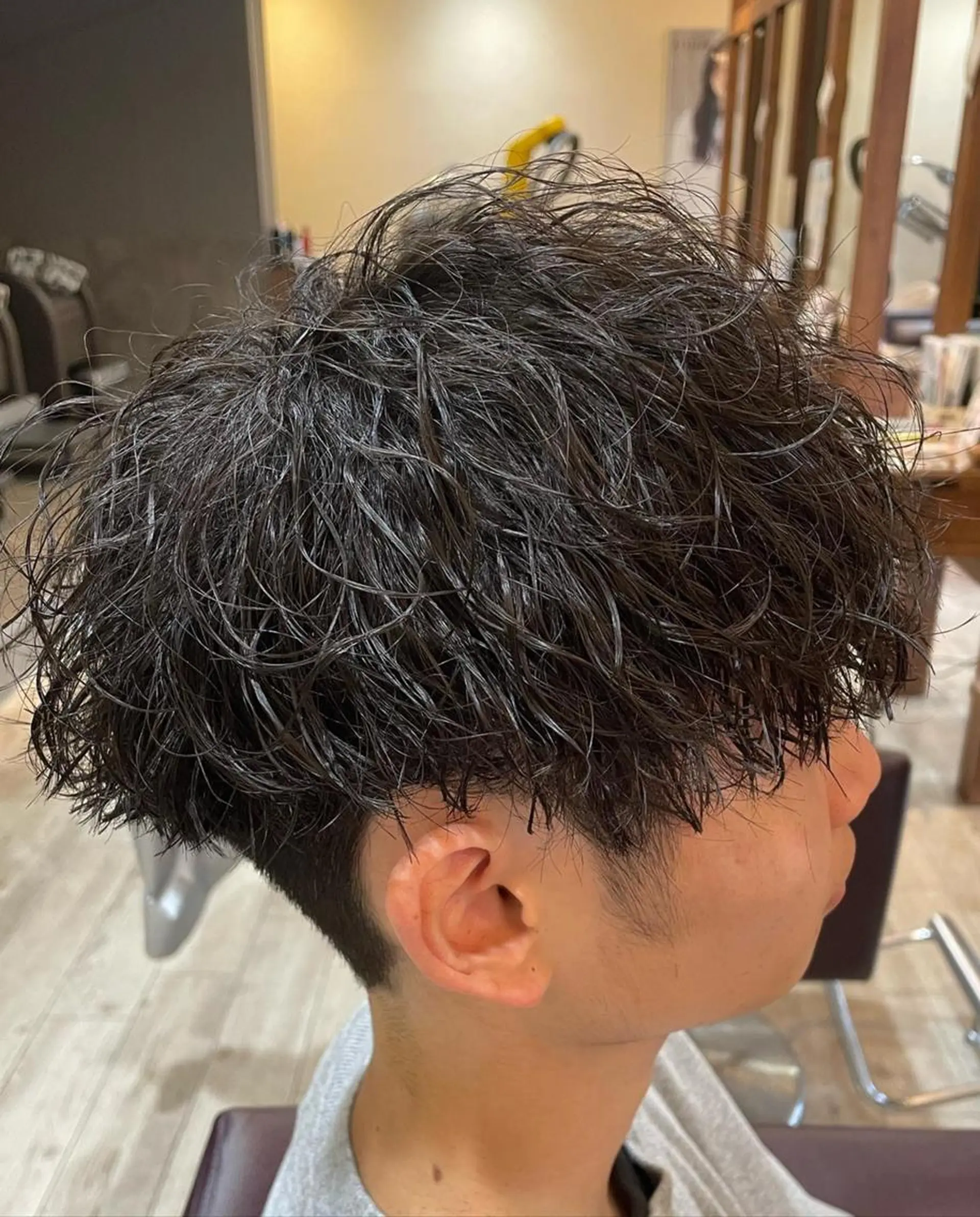 メンズ 仙台/メンズ/ フェザー/リョウのヘアスタイル