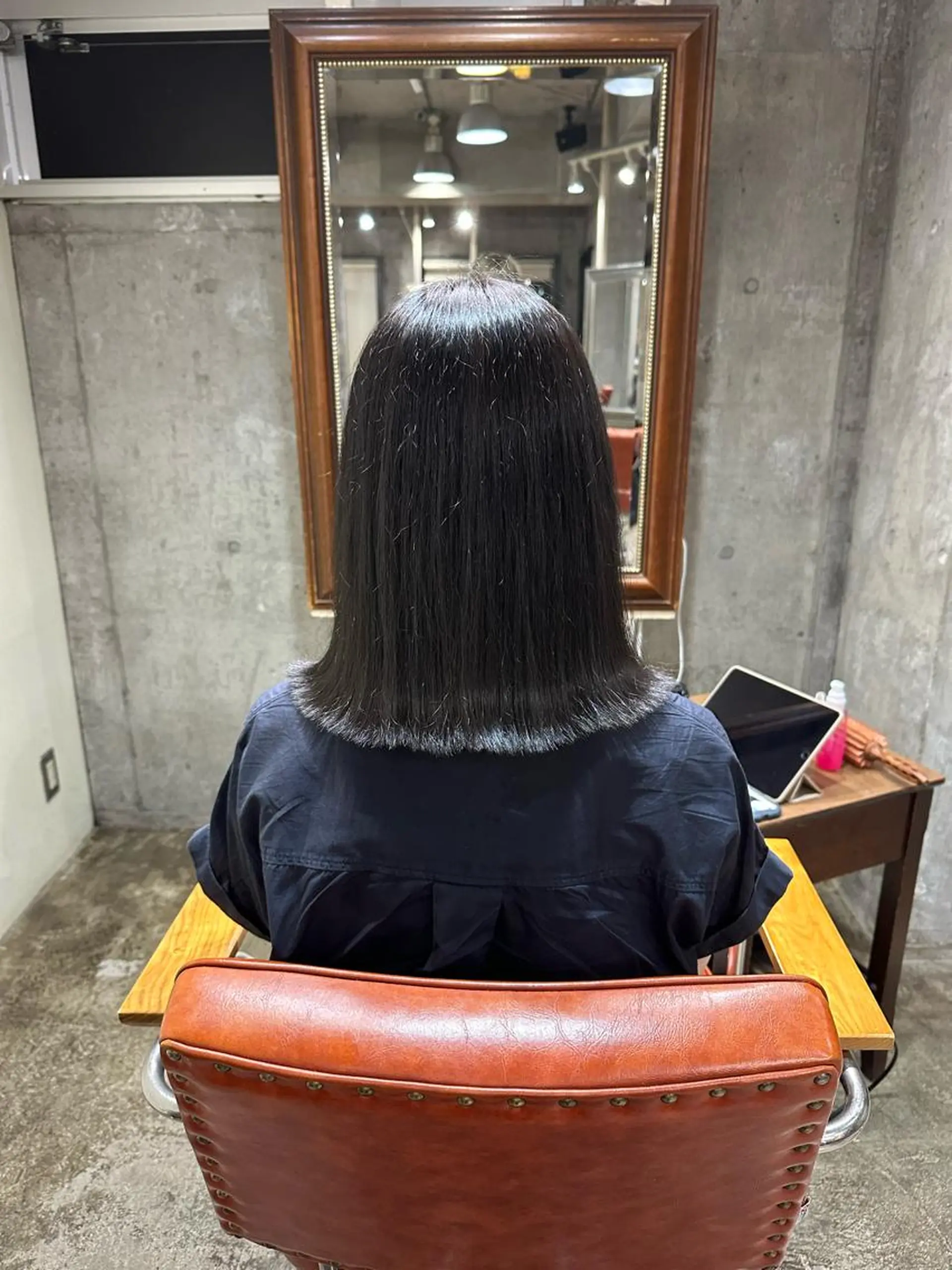 ミディアム 🔥コテ巻き風 ボブパーマ🔥のヘアスタイル