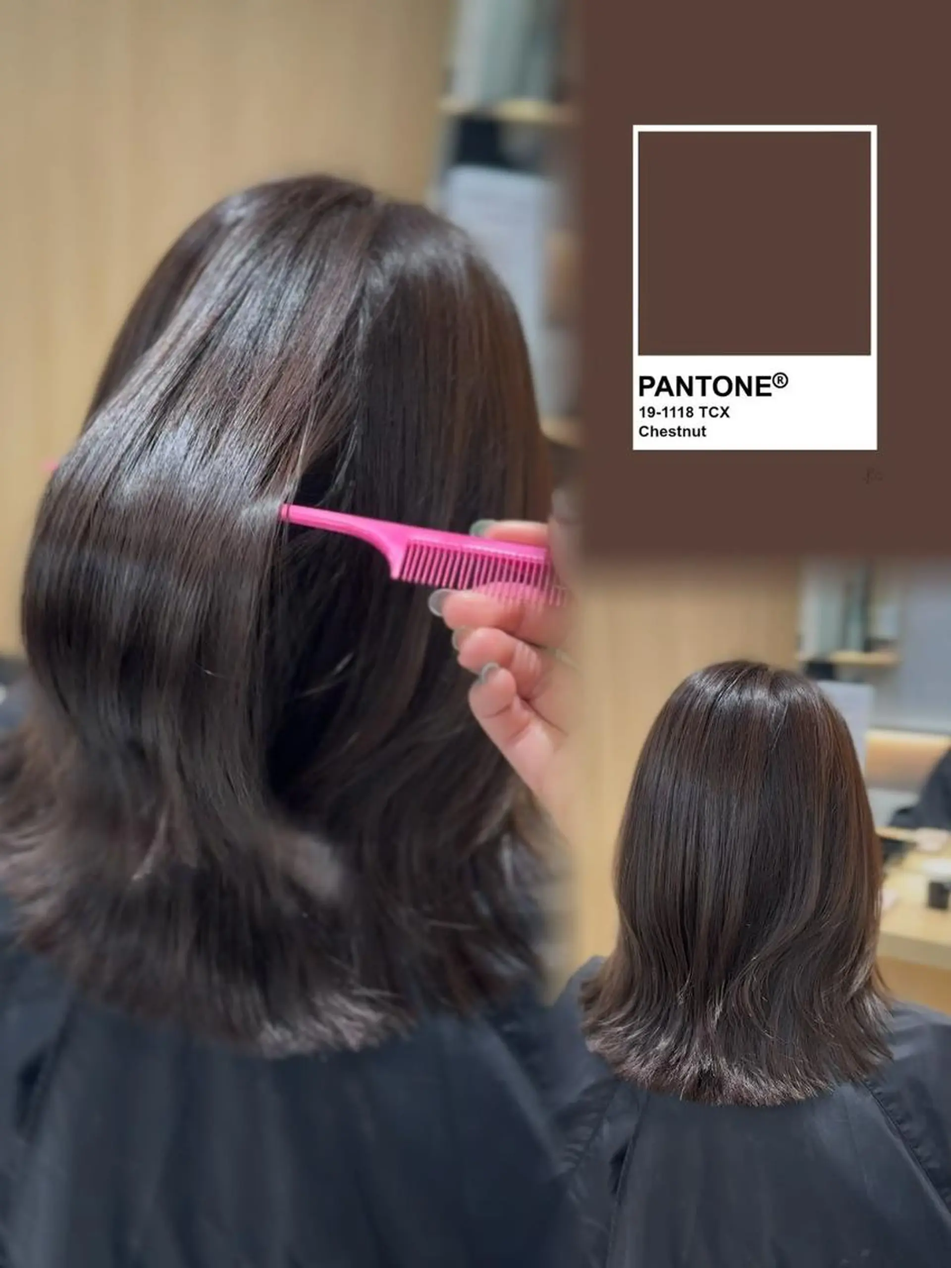 ミディアム カラー L.E.M 仙台のヘアスタイル