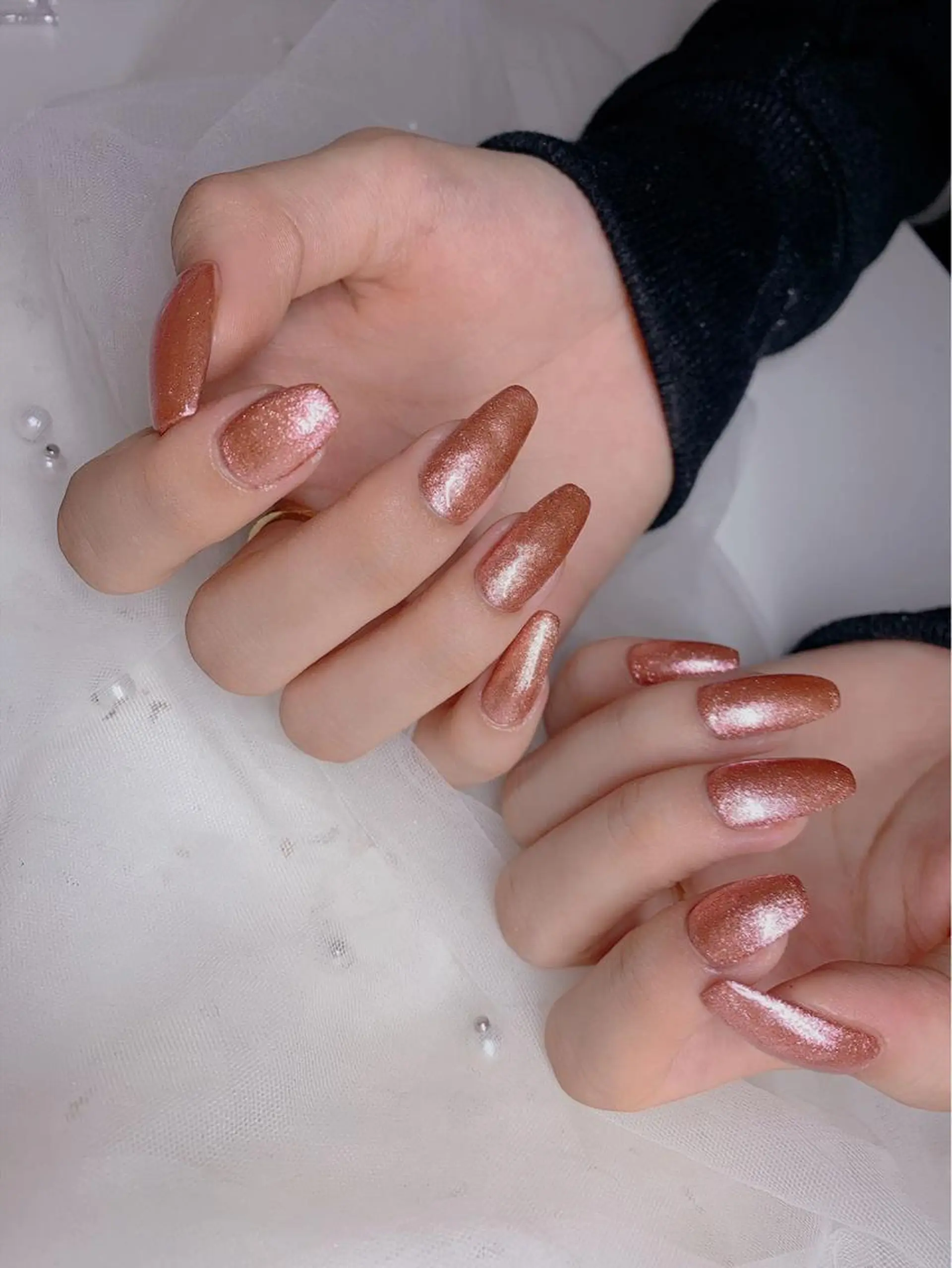 ネイル ハンドネイル 長さだし専門店 M2　rikaのネイルデザイン