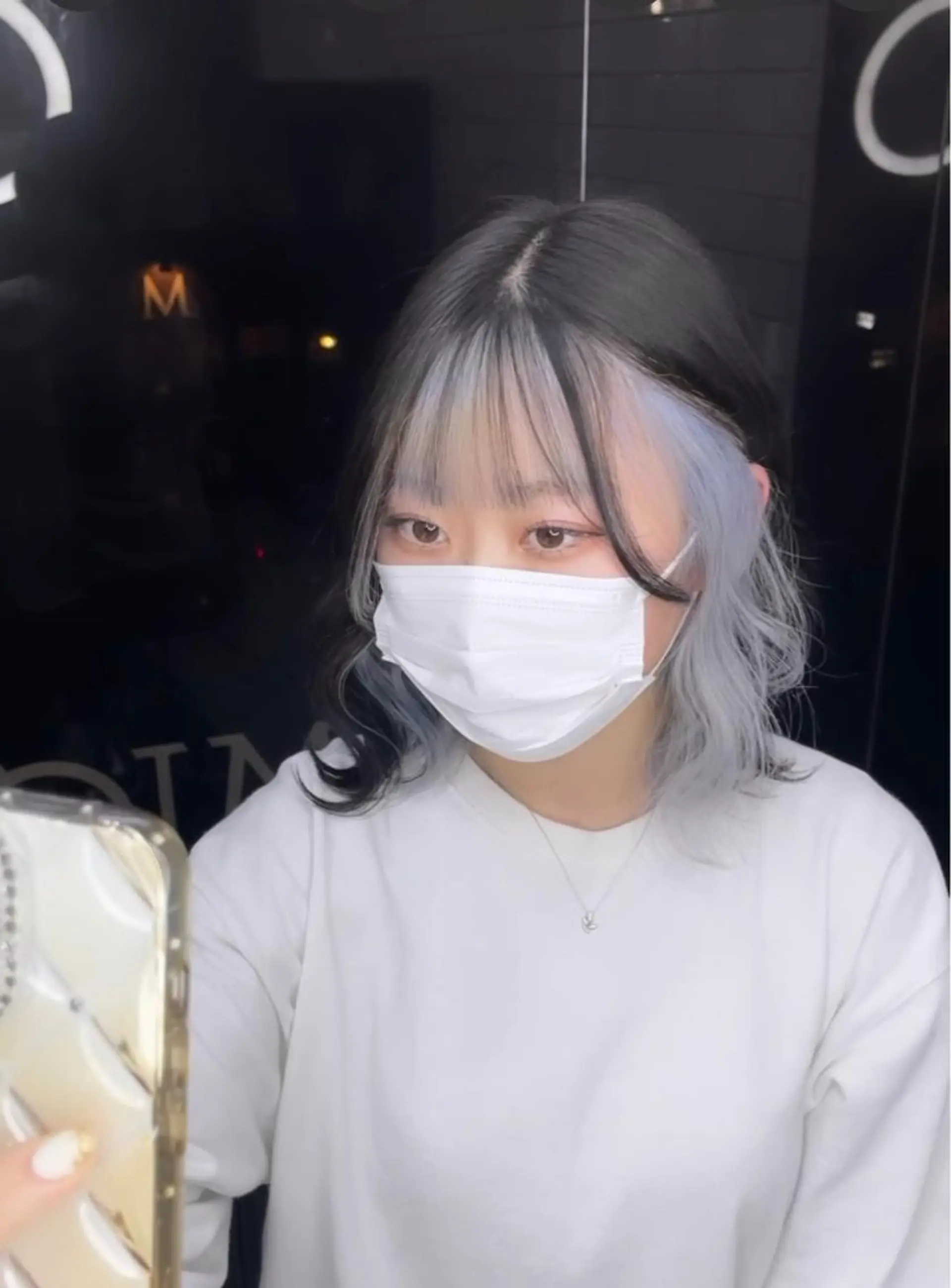 ショート カラー asumi/栄/ハイ トーン/ブリーチ/のヘアスタイル