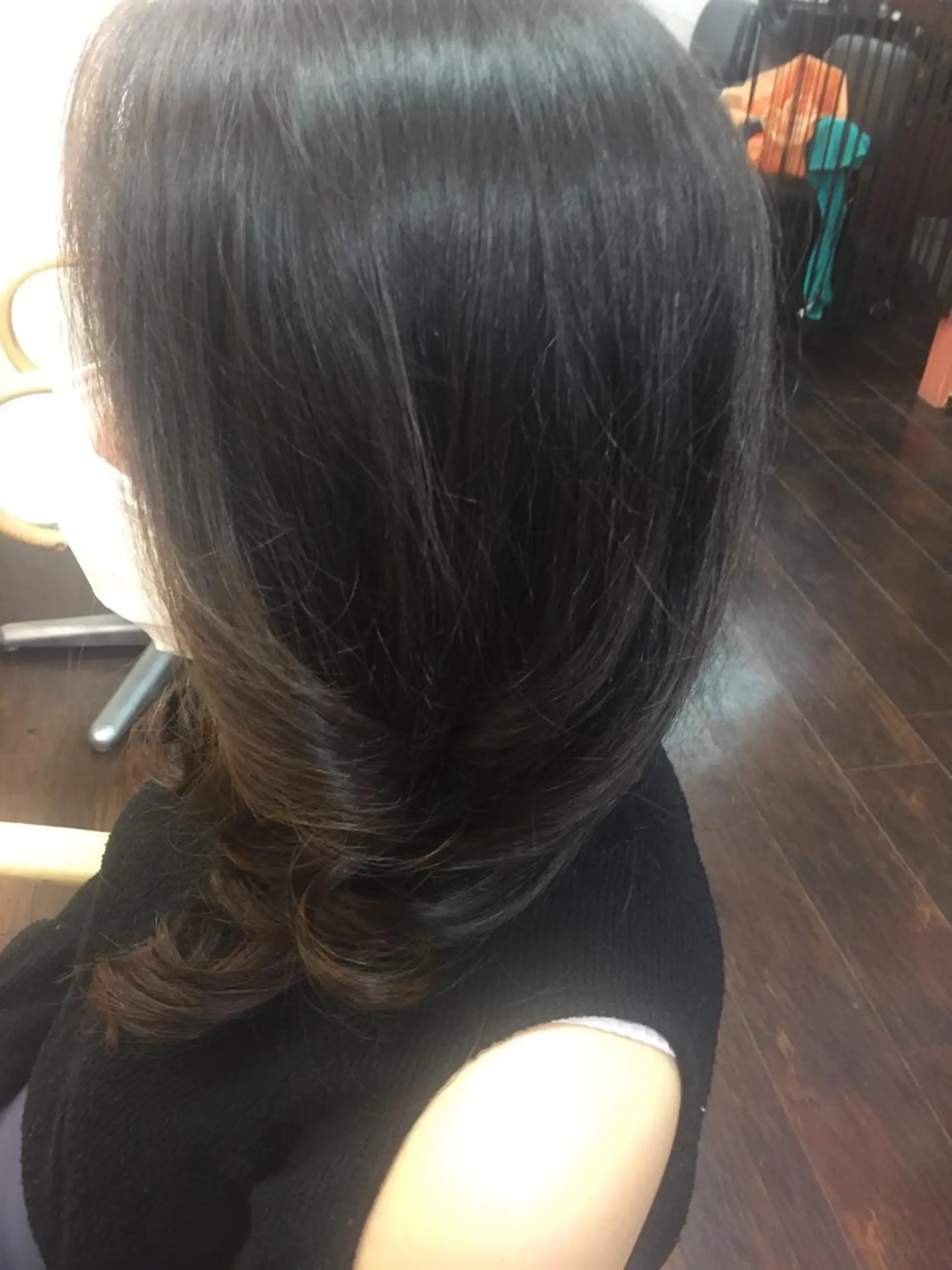 ロング パーマ ヘアアレンジ 桧山 真のヘアスタイル