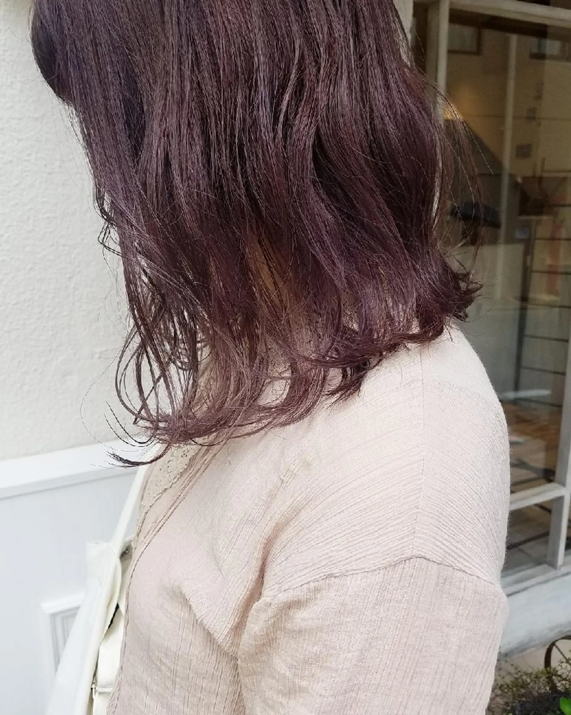 カラー 🙃 透明感カラー/ボブのヘアスタイル