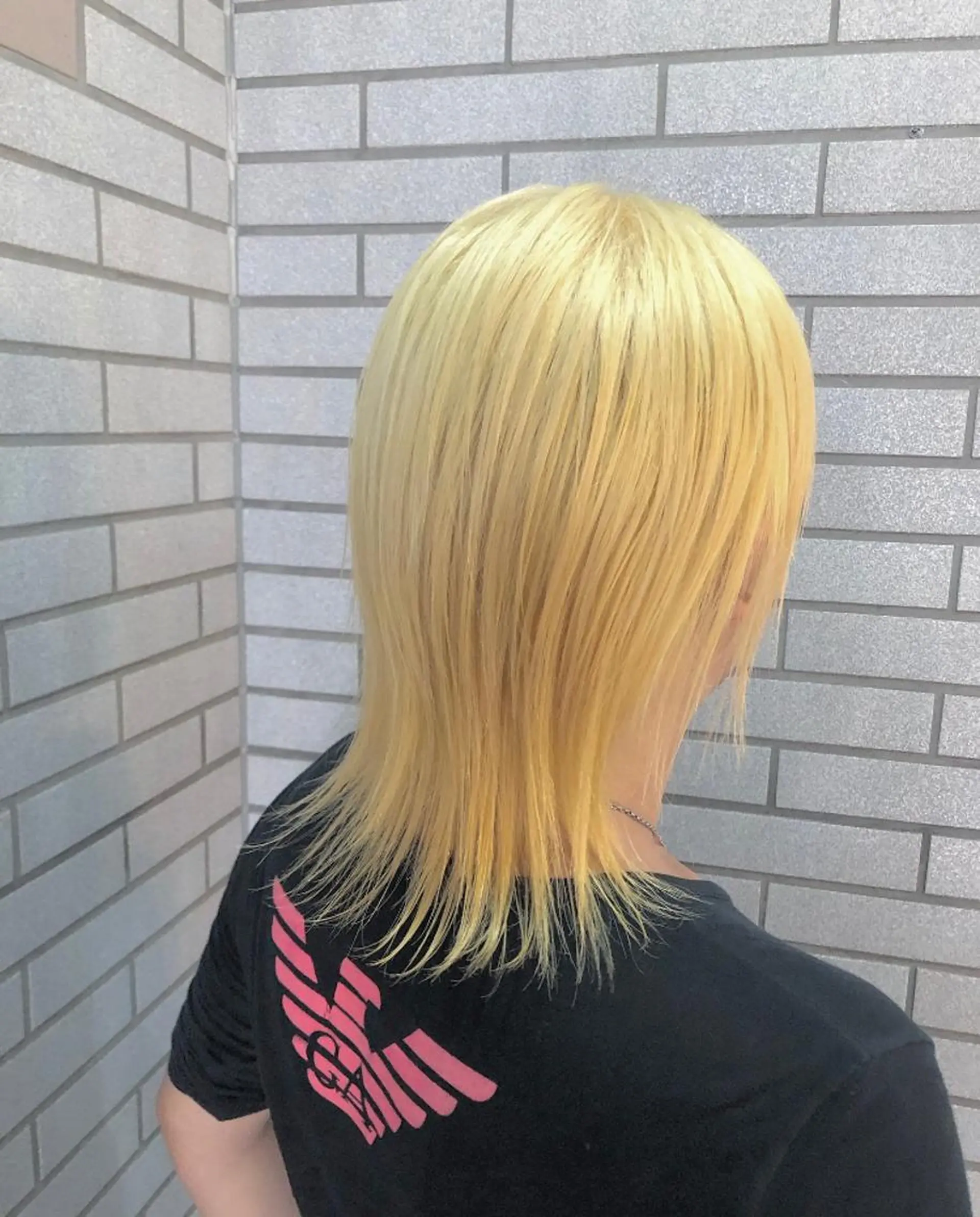 ショート カラー メンズ メンズブリーチ アディクシーカラー ブリーチ ダブルカラー 中村 よしひでのヘアスタイル