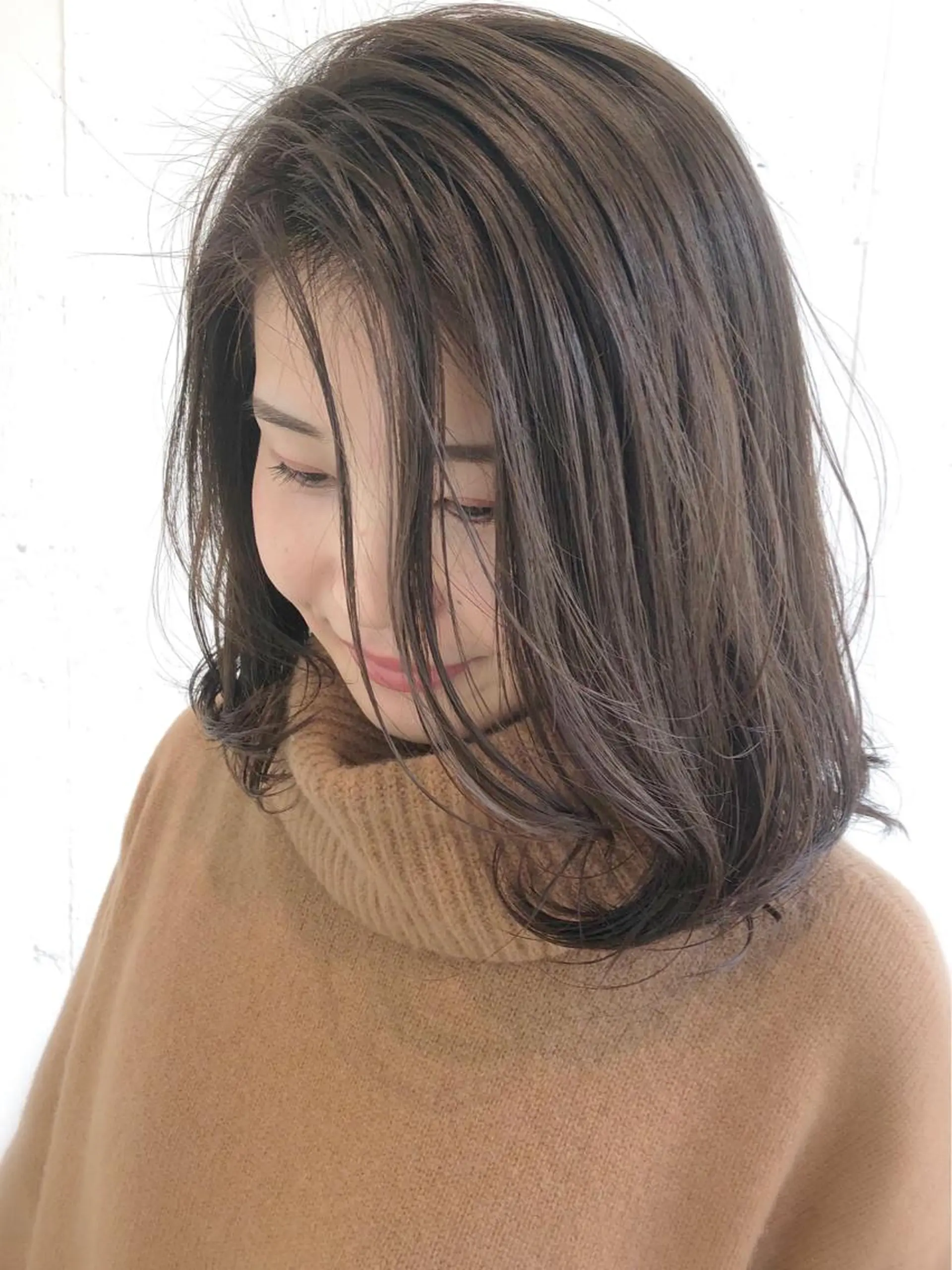 ミディアム カラー ボブ Amber所属・山形 光輪子のヘアスタイル