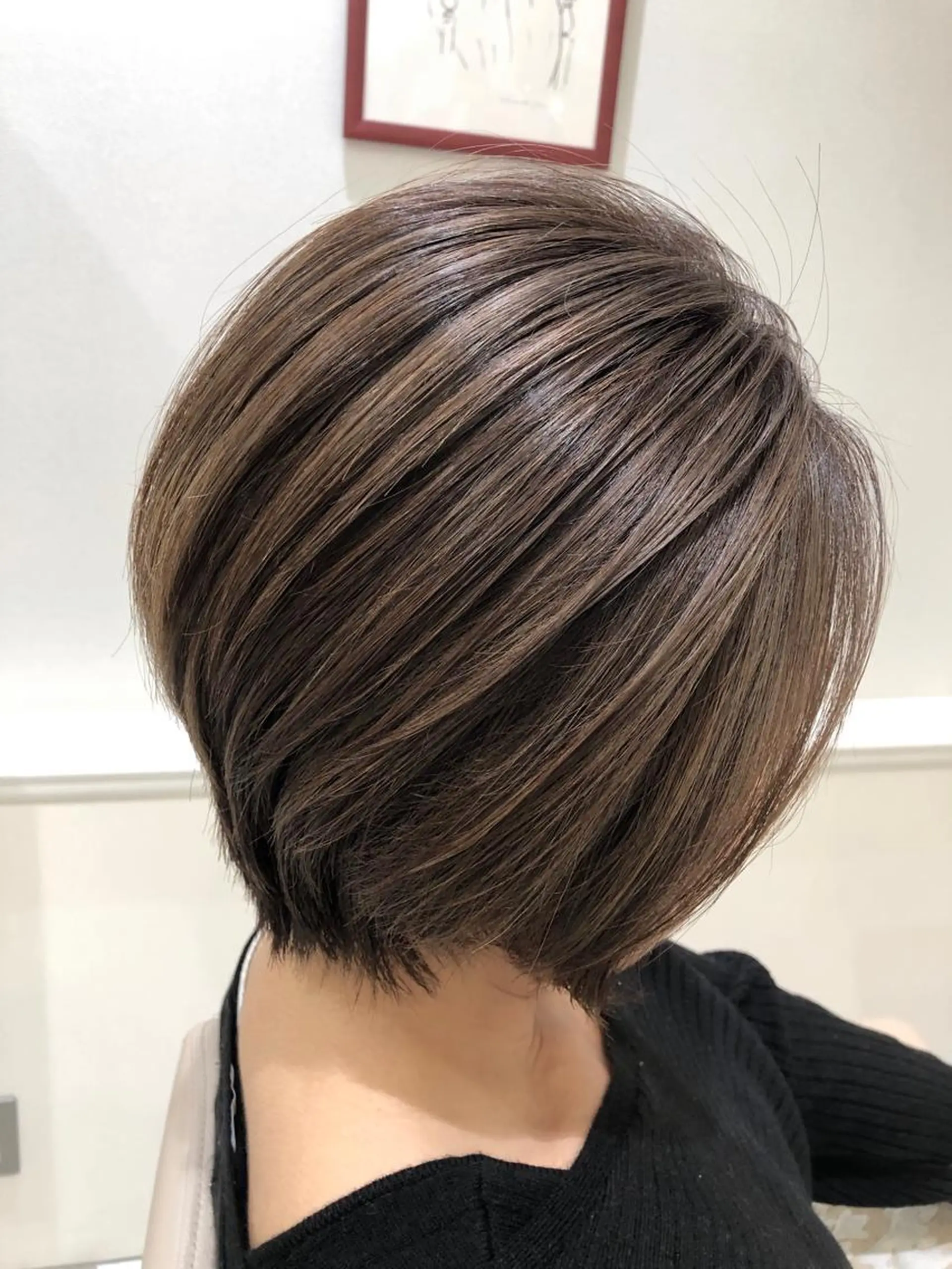 ショート ショートボブ ボブ ハイライト ショートヘア カット ヘアカラー 【髮質改善特化】 lic吉祥寺のヘアスタイル