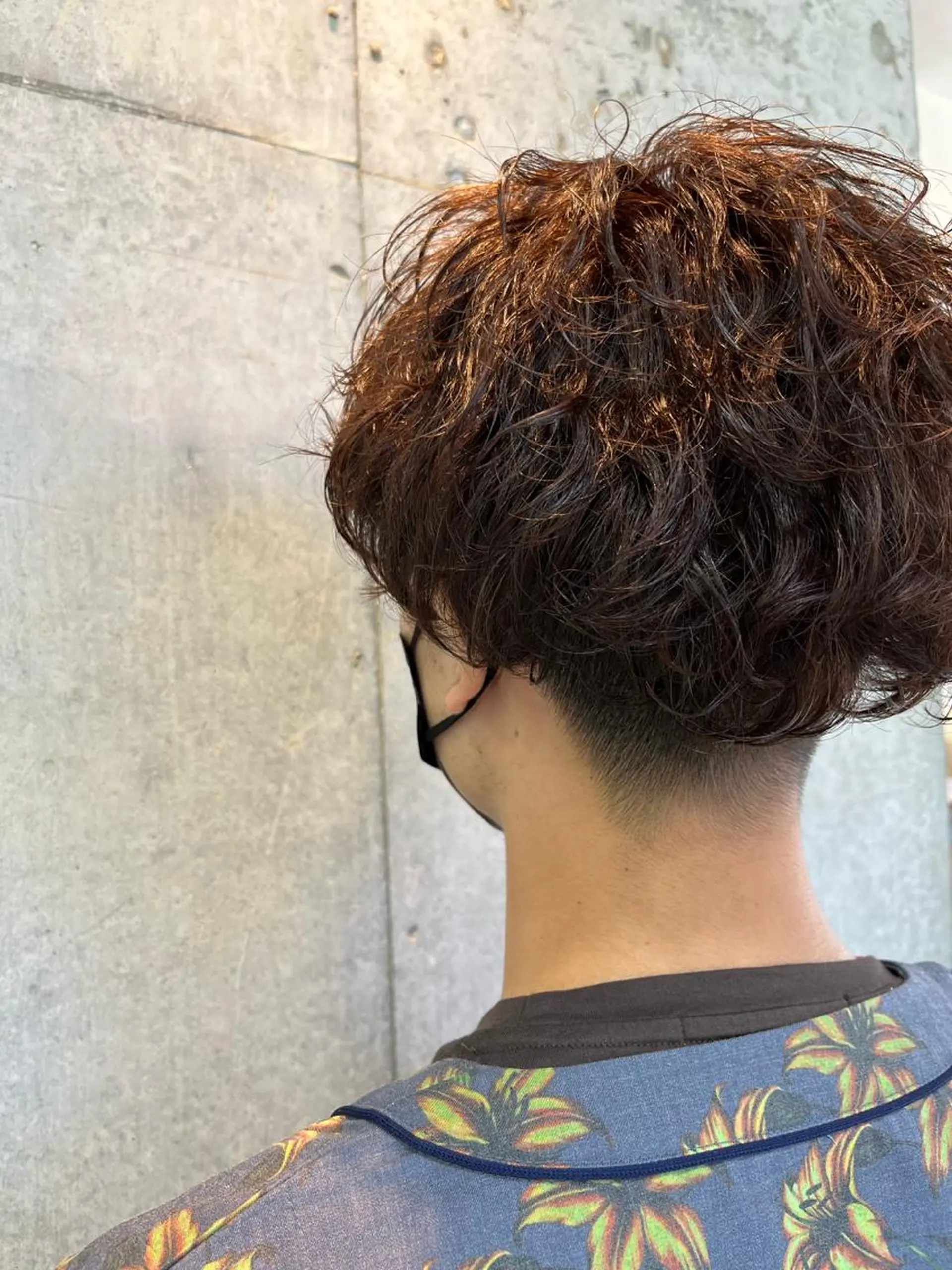 メンズ カット パーマ 佐瀬竜矢PRIMAL /portのヘアスタイル