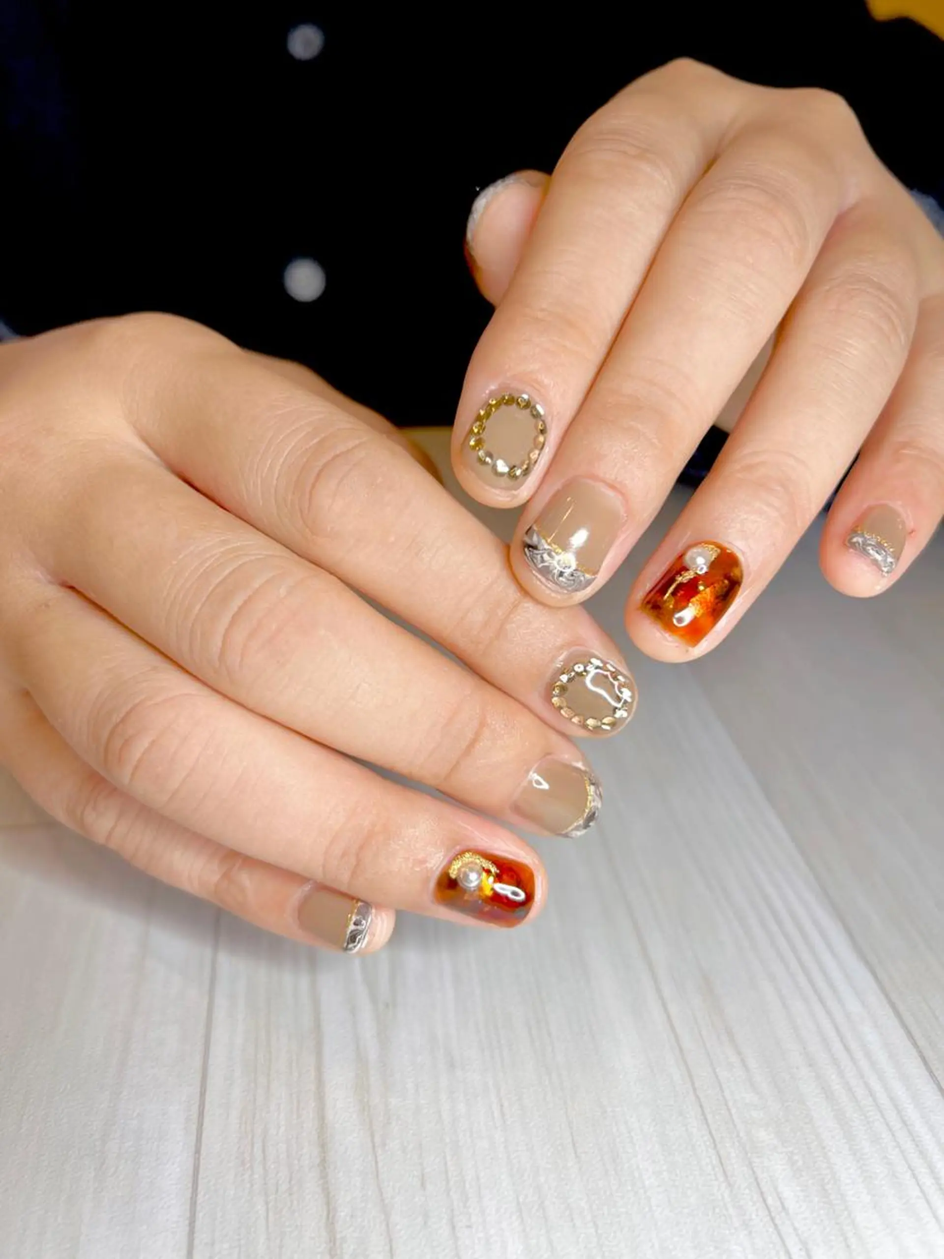 ネイル 種爪 たねつめのネイルデザイン