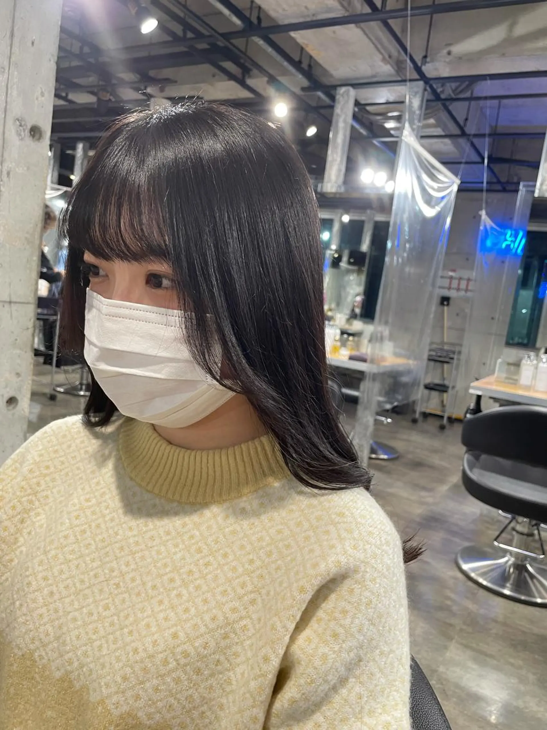 ロング カラー カット ヘアカラー トリートメント ヘッドスパ ヘアセット ベージュカラー💖 やすひろのヘアスタイル