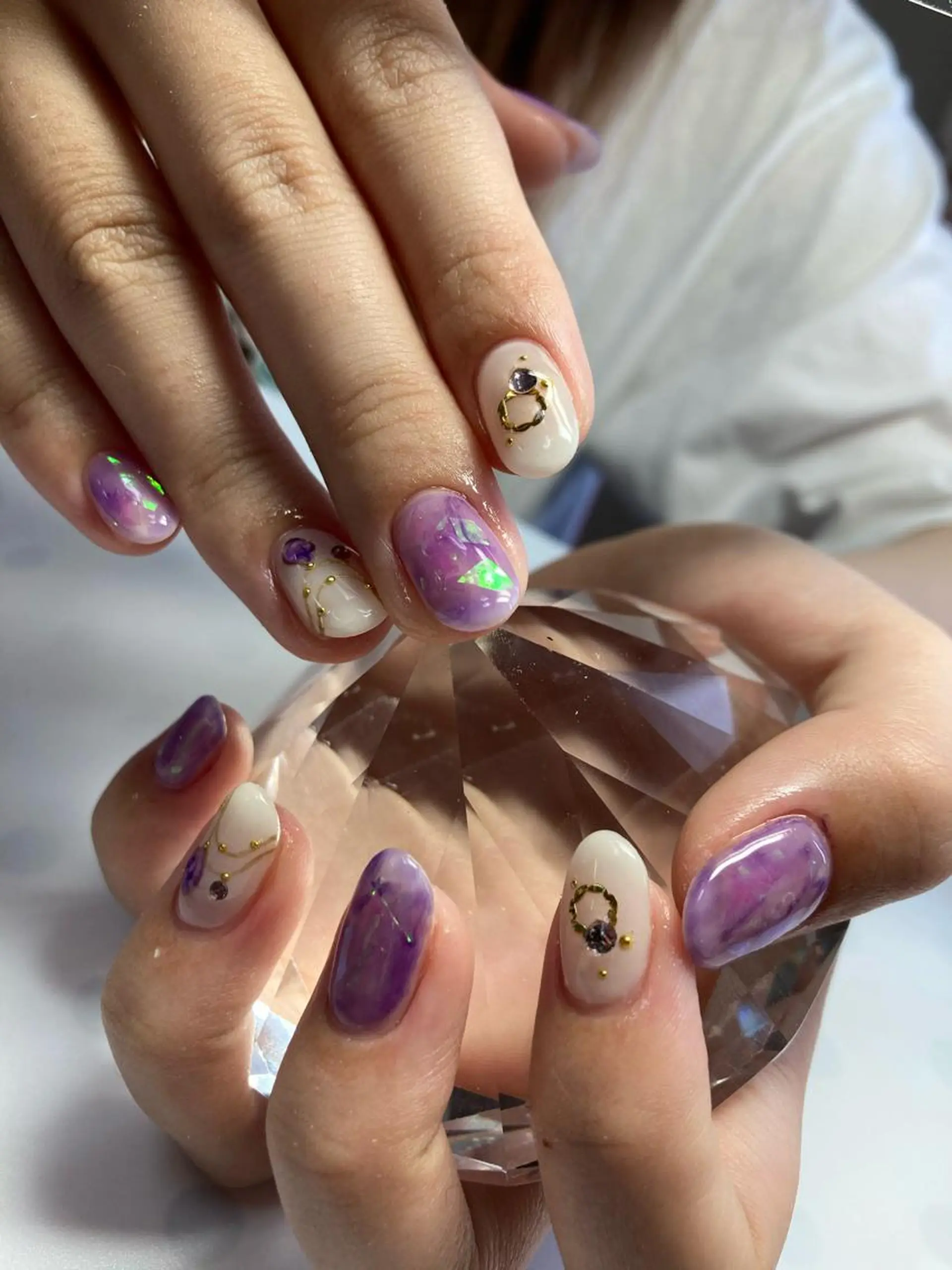 ミディアム ネイル nail yukkoのネイルデザイン