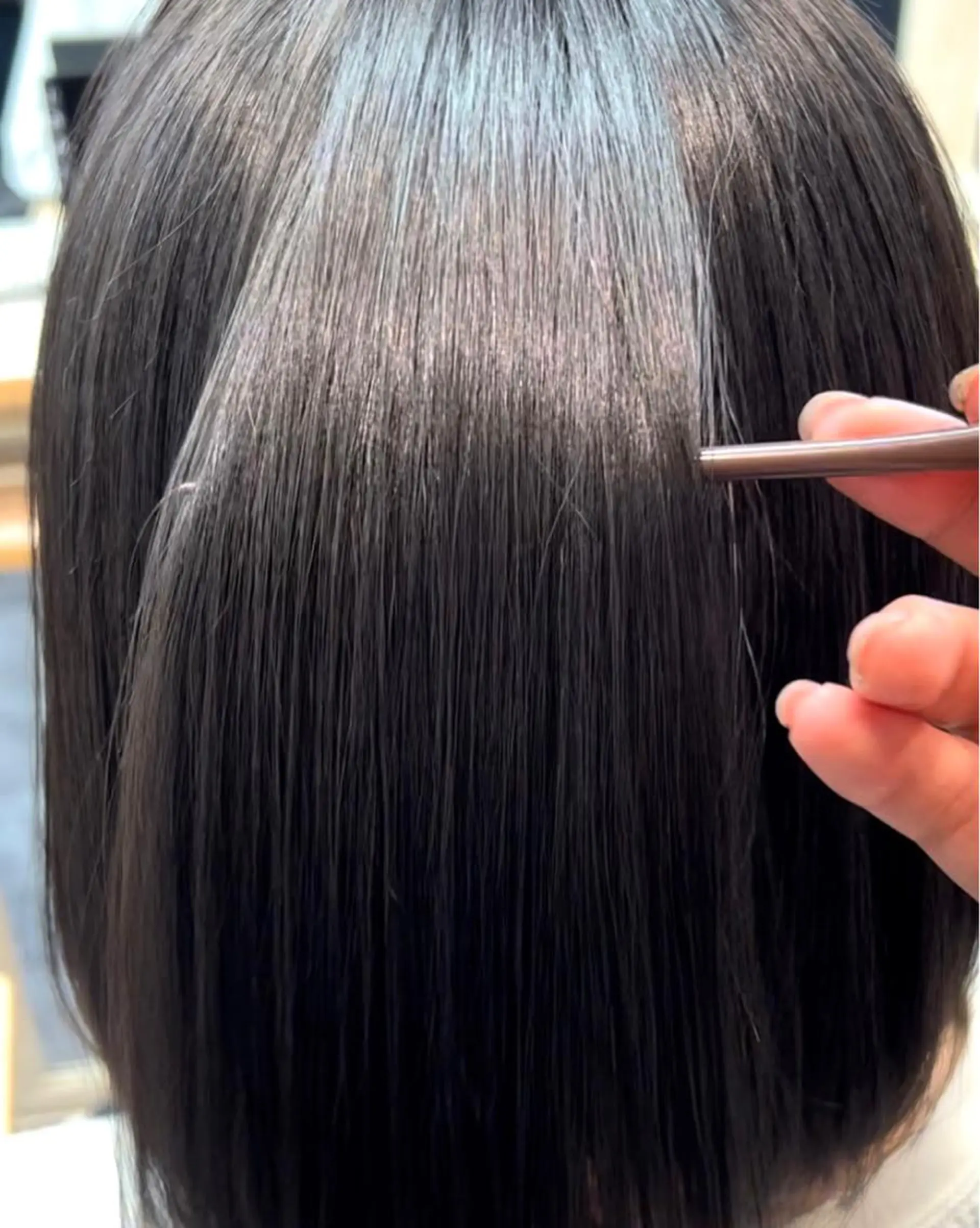 セミロング トリートメント SFIDA あいりのヘアスタイル