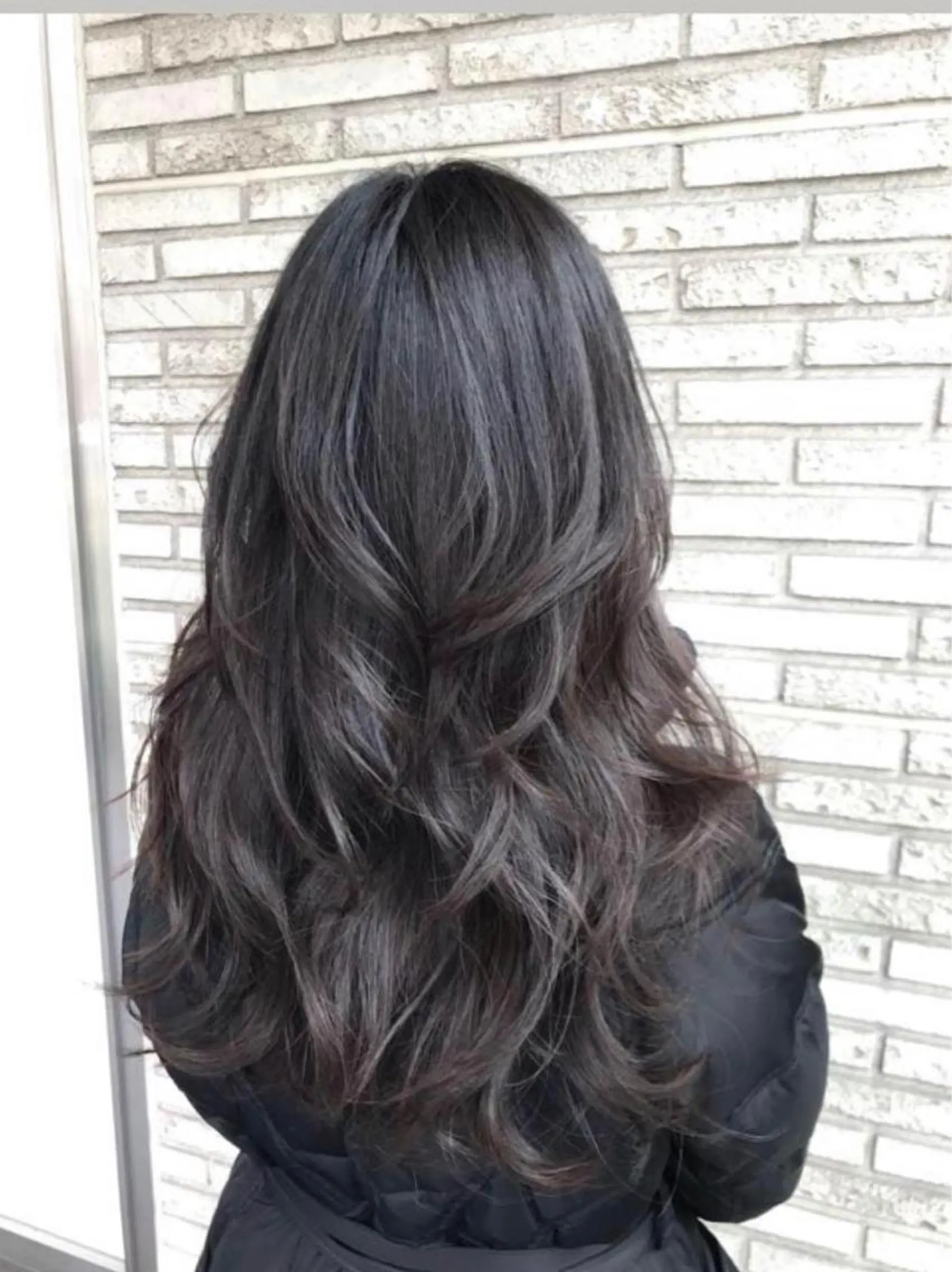 ロング パーマ 大石 さやかのヘアスタイル