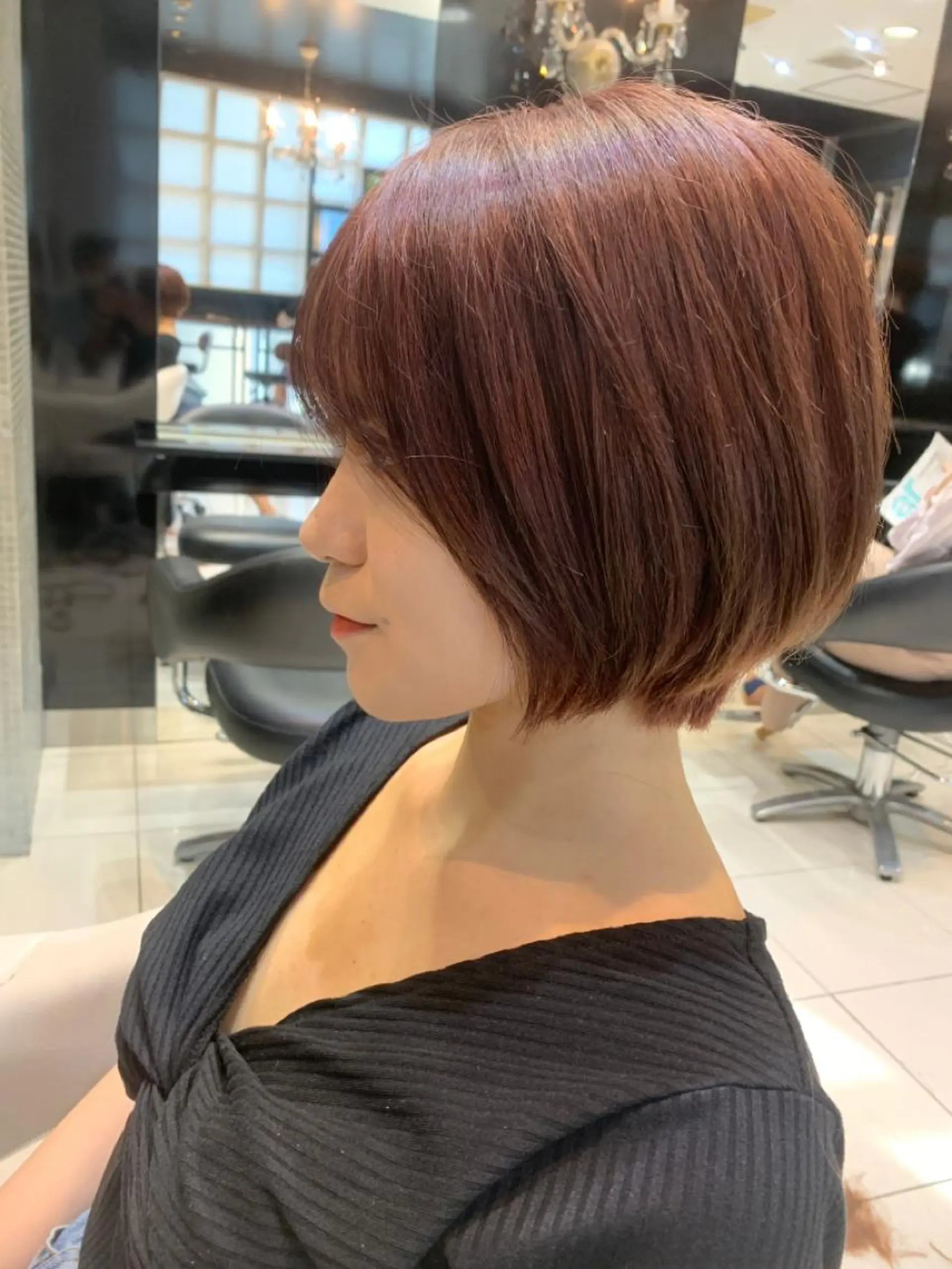 ショート カラー オレンジ カット ヘアカラー トリートメント Bianca所属・Bianca 代表 硲 貴亮【東武練馬】のヘアスタイル