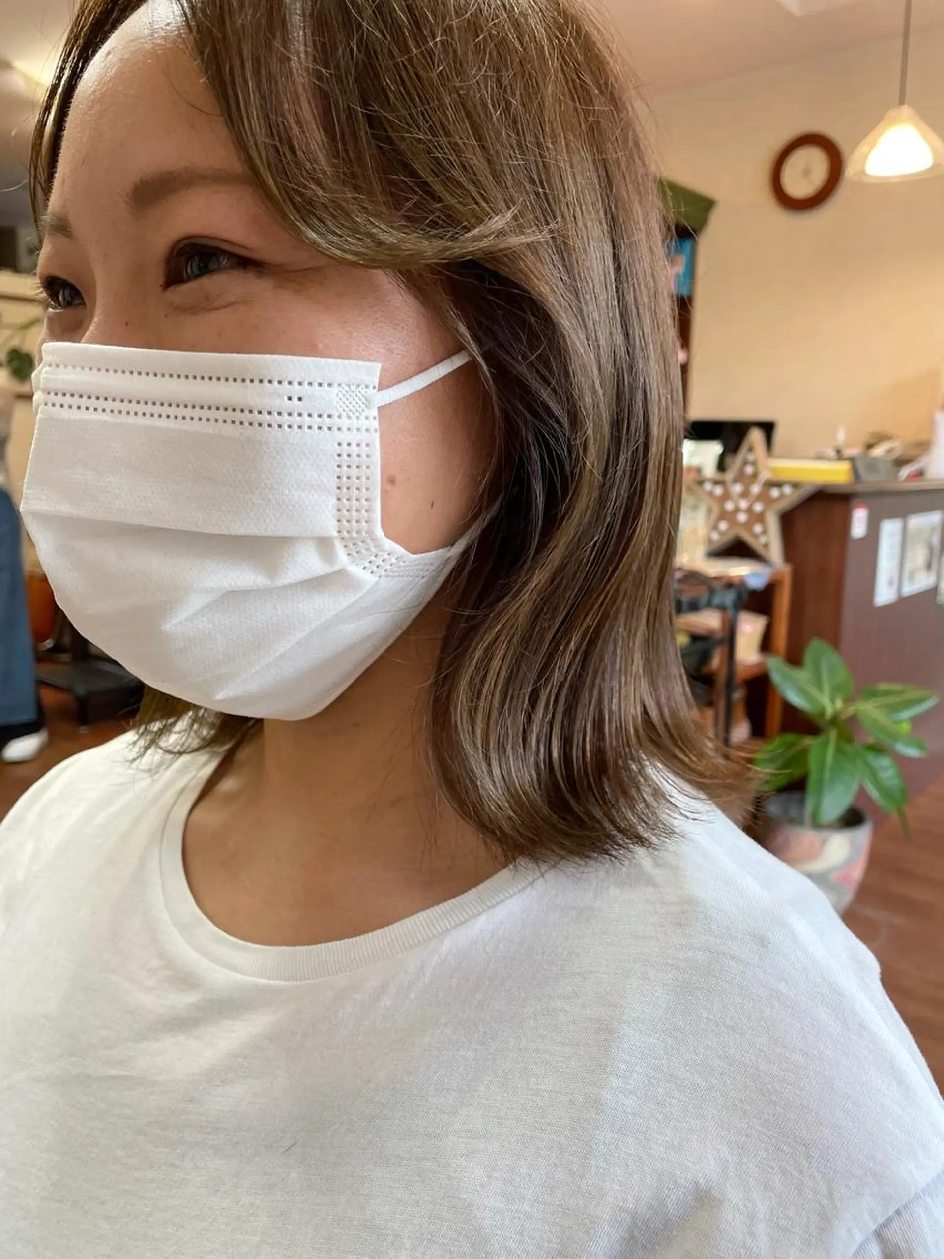 ショート カラー カット ヘアカラー トリートメント Vyuha ビューハのヘアスタイル