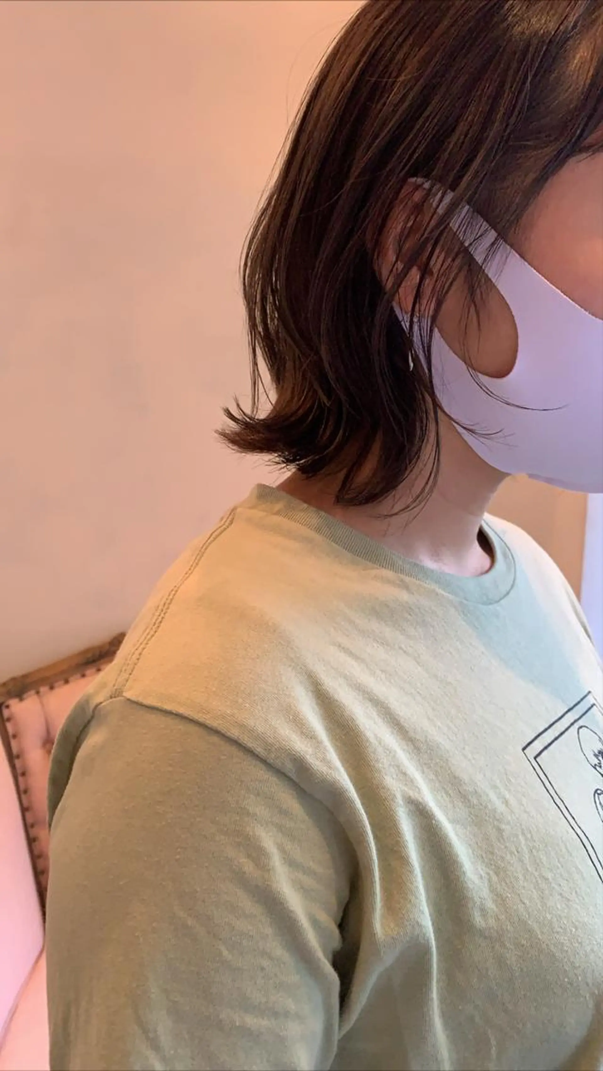 カラー SAKINO. ベージュカラーのヘアスタイル