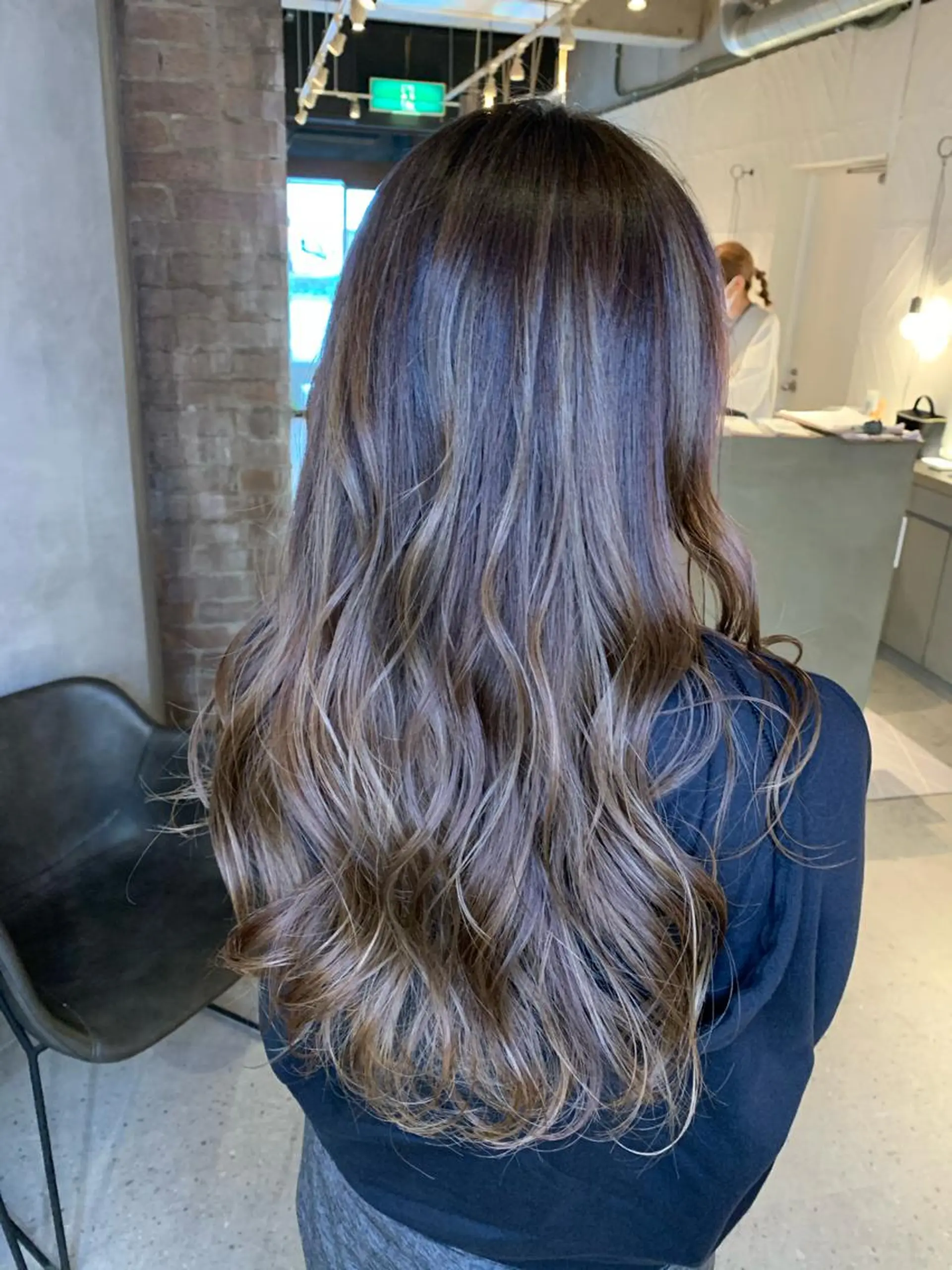 ロング カット カットモデル募集 ロロネー三国のヘアスタイル