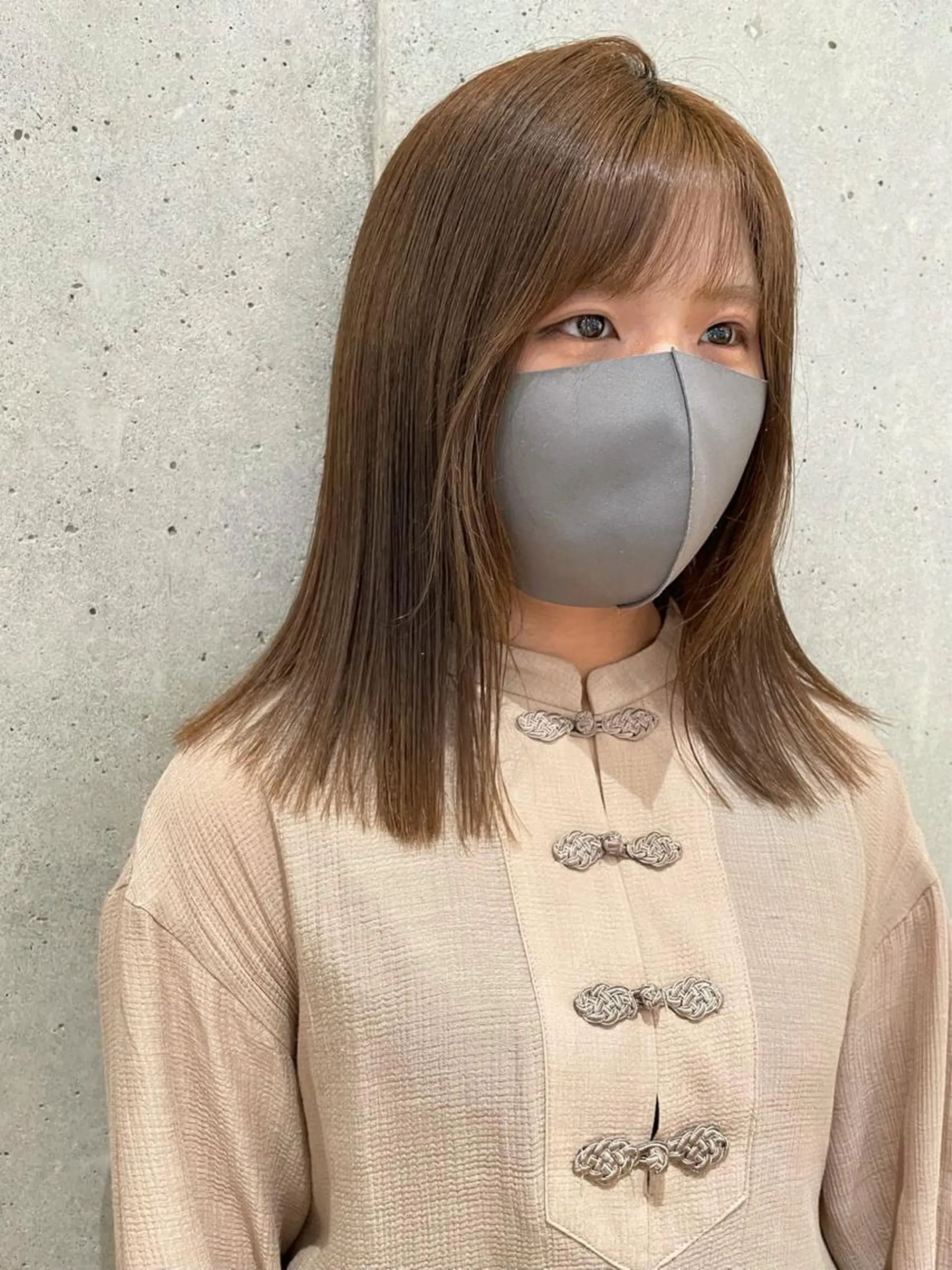 セミロング カラー パーマ ヘアアレンジ ネイル マツエク・マツパ Miku /ボブのヘアスタイル