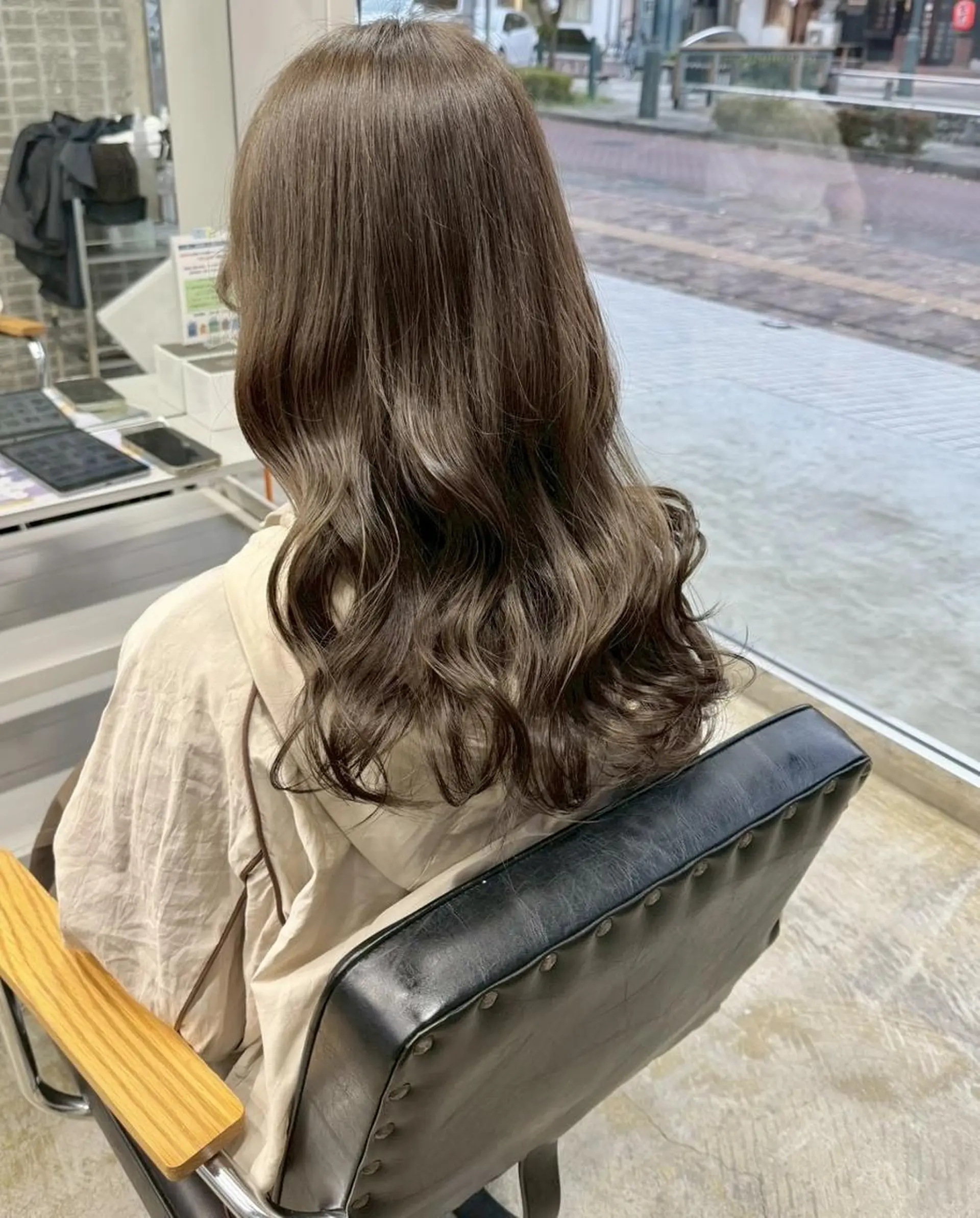 ロング カラー ベージュカラー 透明感カラー カット ヘアカラー トリートメント 韓国/ボブ/まつパ 🩰aikaのヘアスタイル