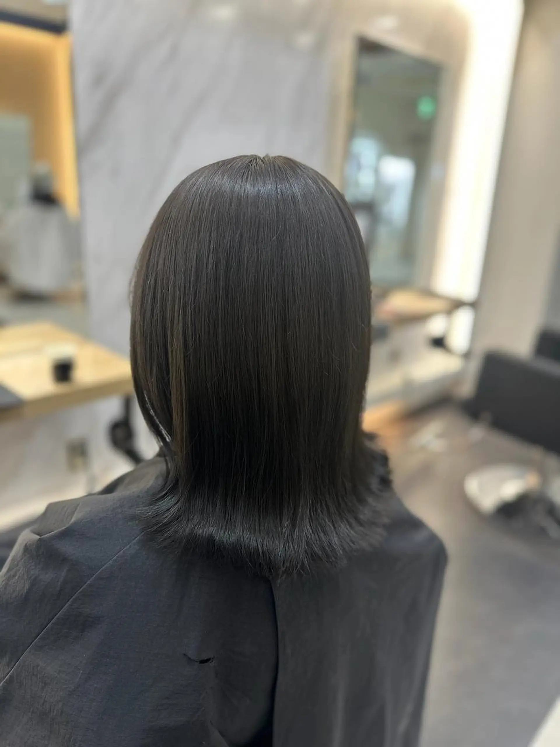 ミディアム カラー L.E.M 仙台のヘアスタイル