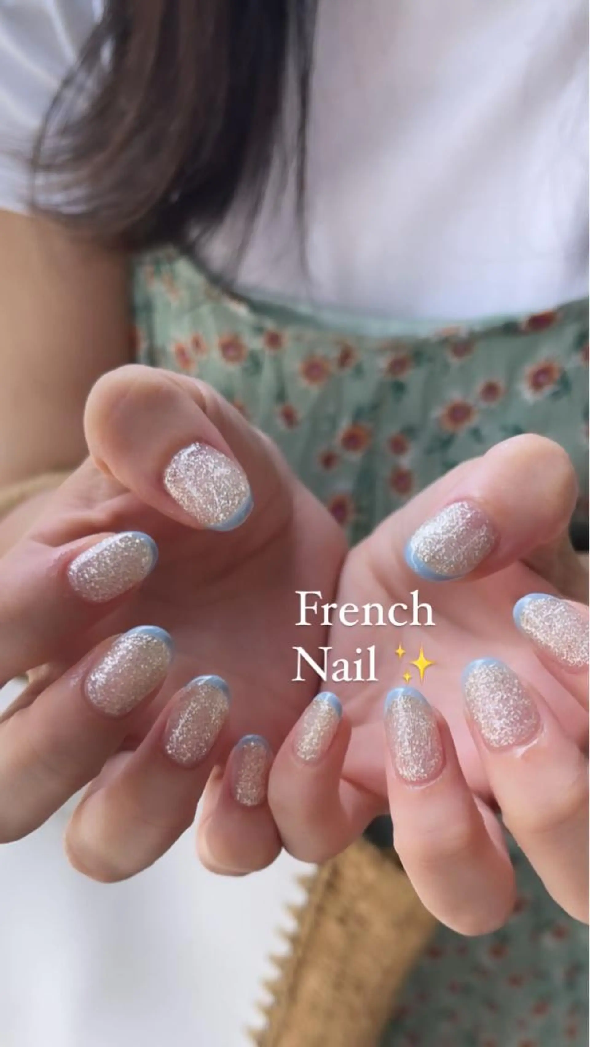 ネイル フレンチネイル マグネットネイル ニュアンスネイル ワンカラーネイル ハンドネイル GRANDE大須 Cecil💜のネイルデザイン