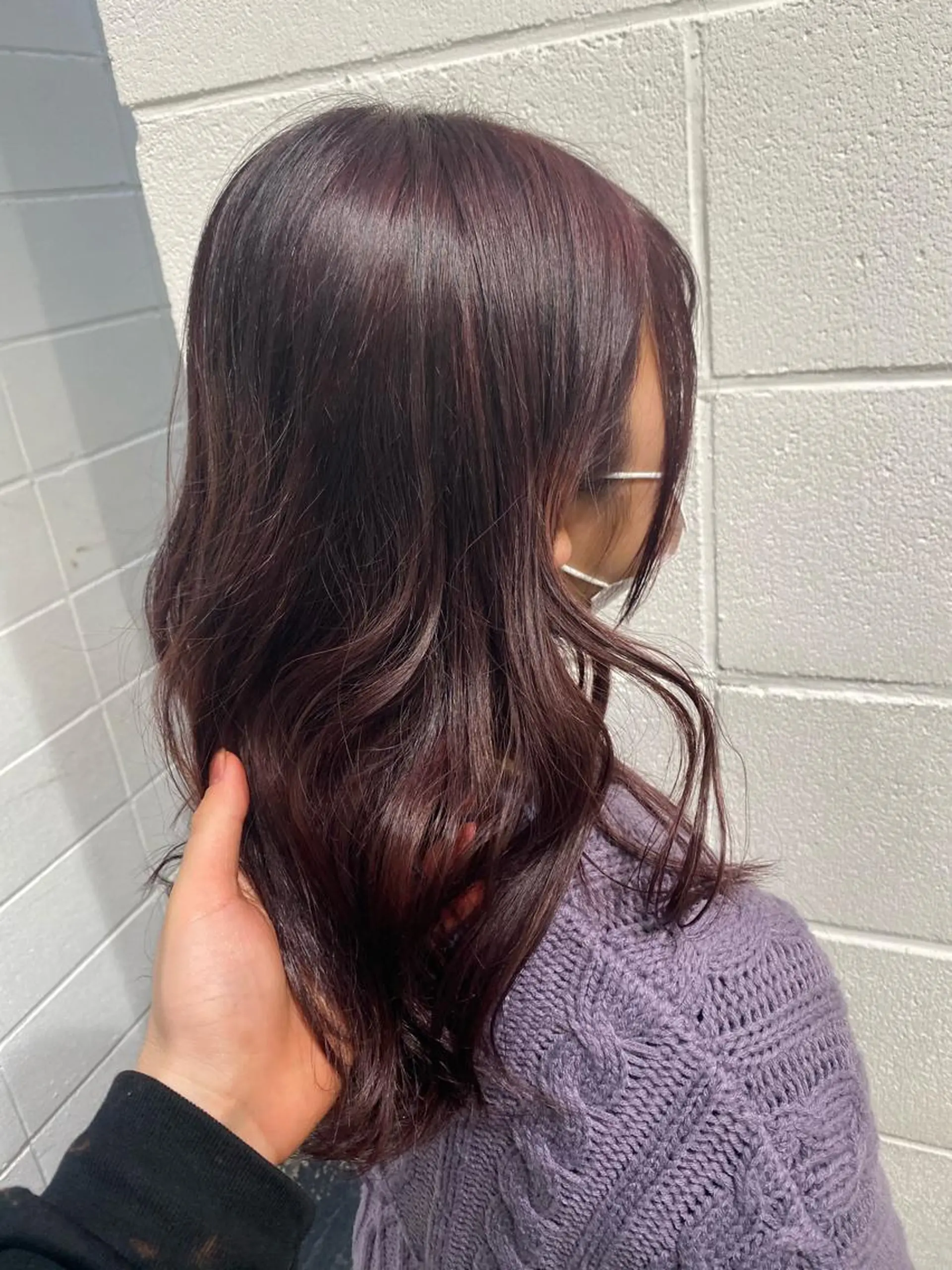 セミロング カラー パーマ ヘアアレンジ メンズ ブリーチ　ハイトーン 特化🌈フジタハルキのヘアスタイル