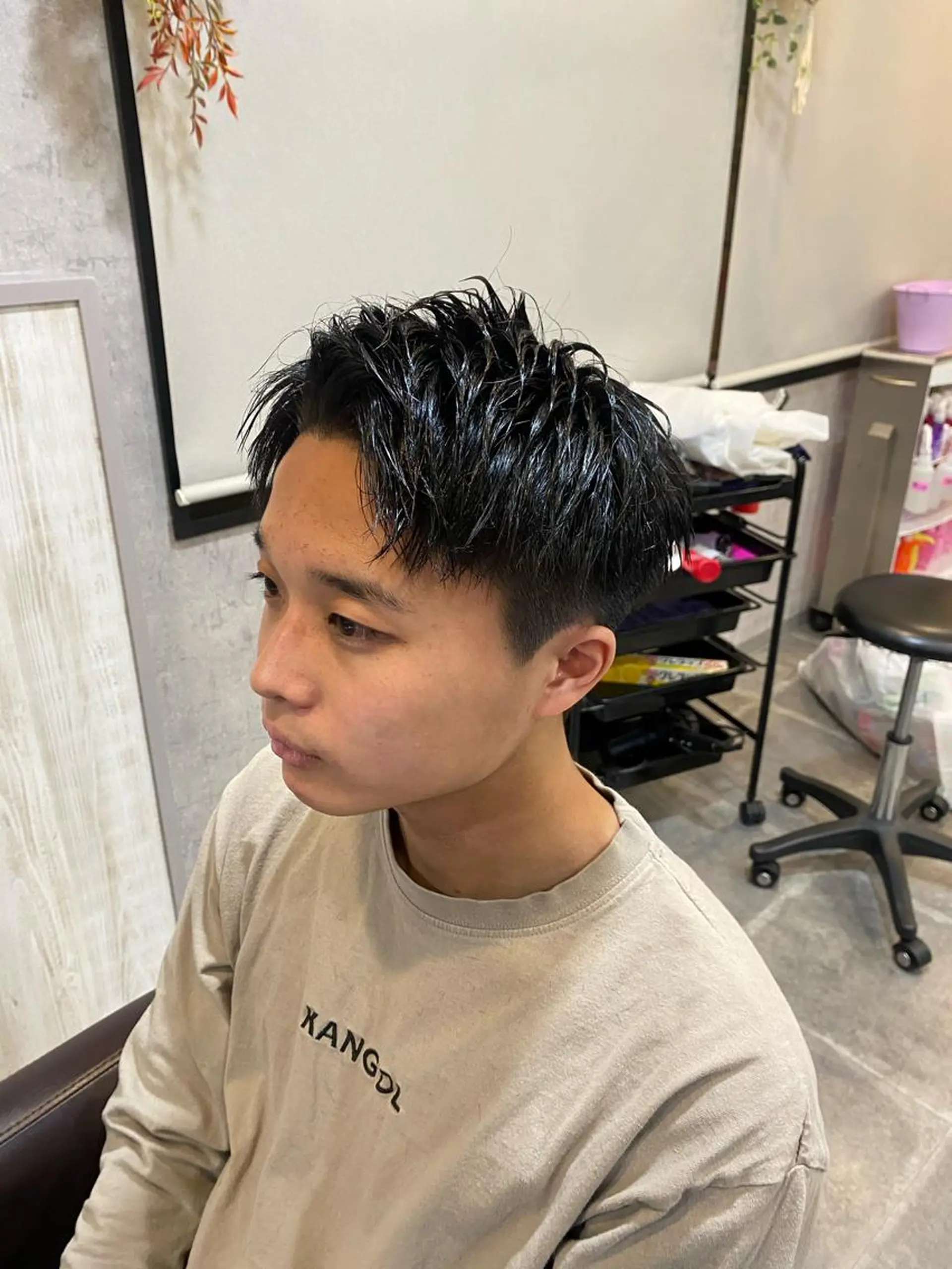 メンズ メンズ就活ヘア マスイ カイセイのヘアスタイル
