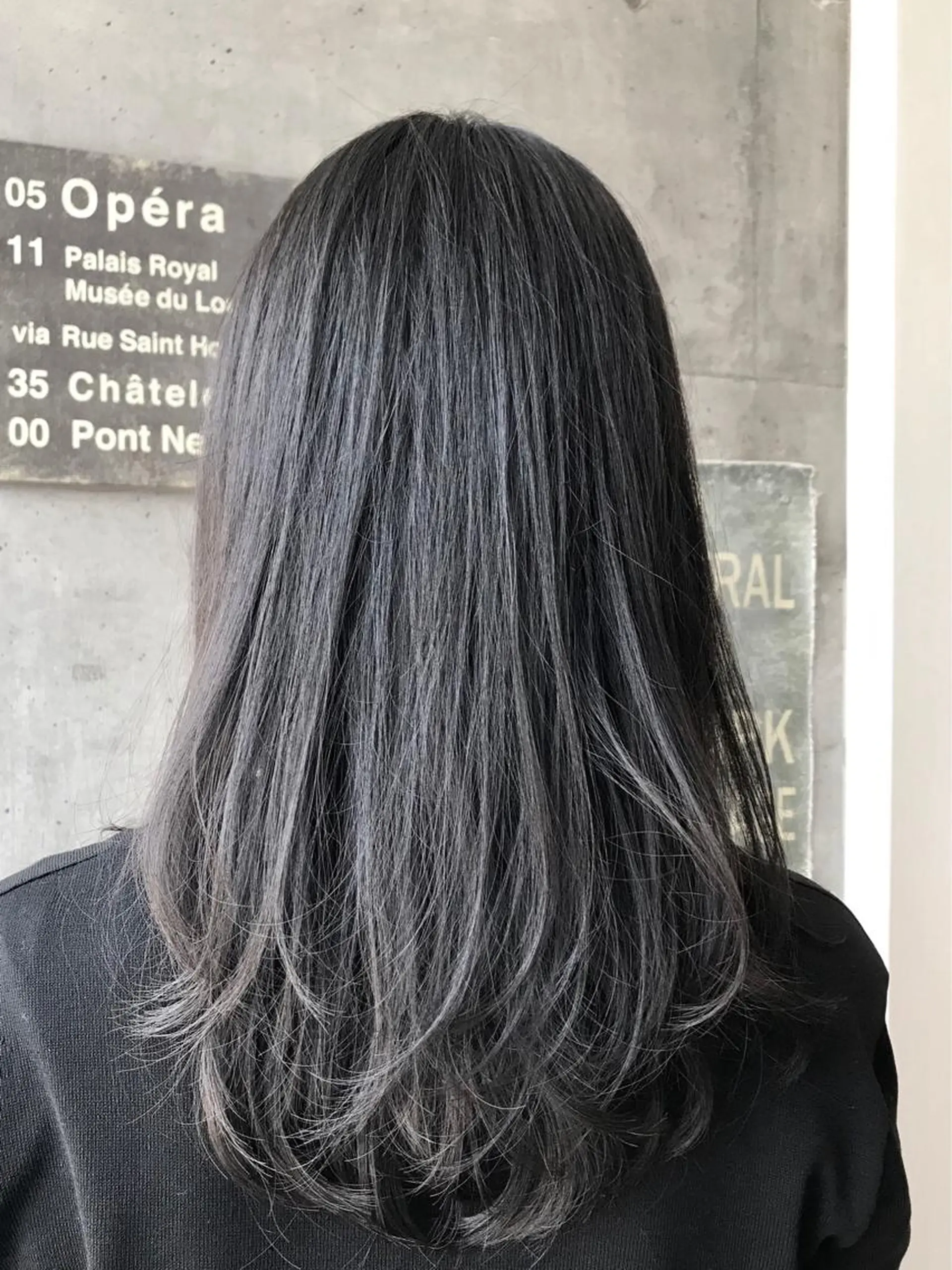 ロング カラー KEN KENのヘアスタイル