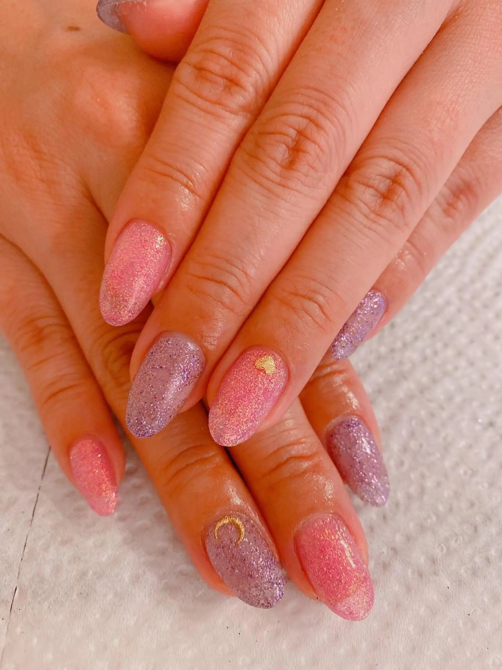 セミロング shandy nailのネイルデザイン