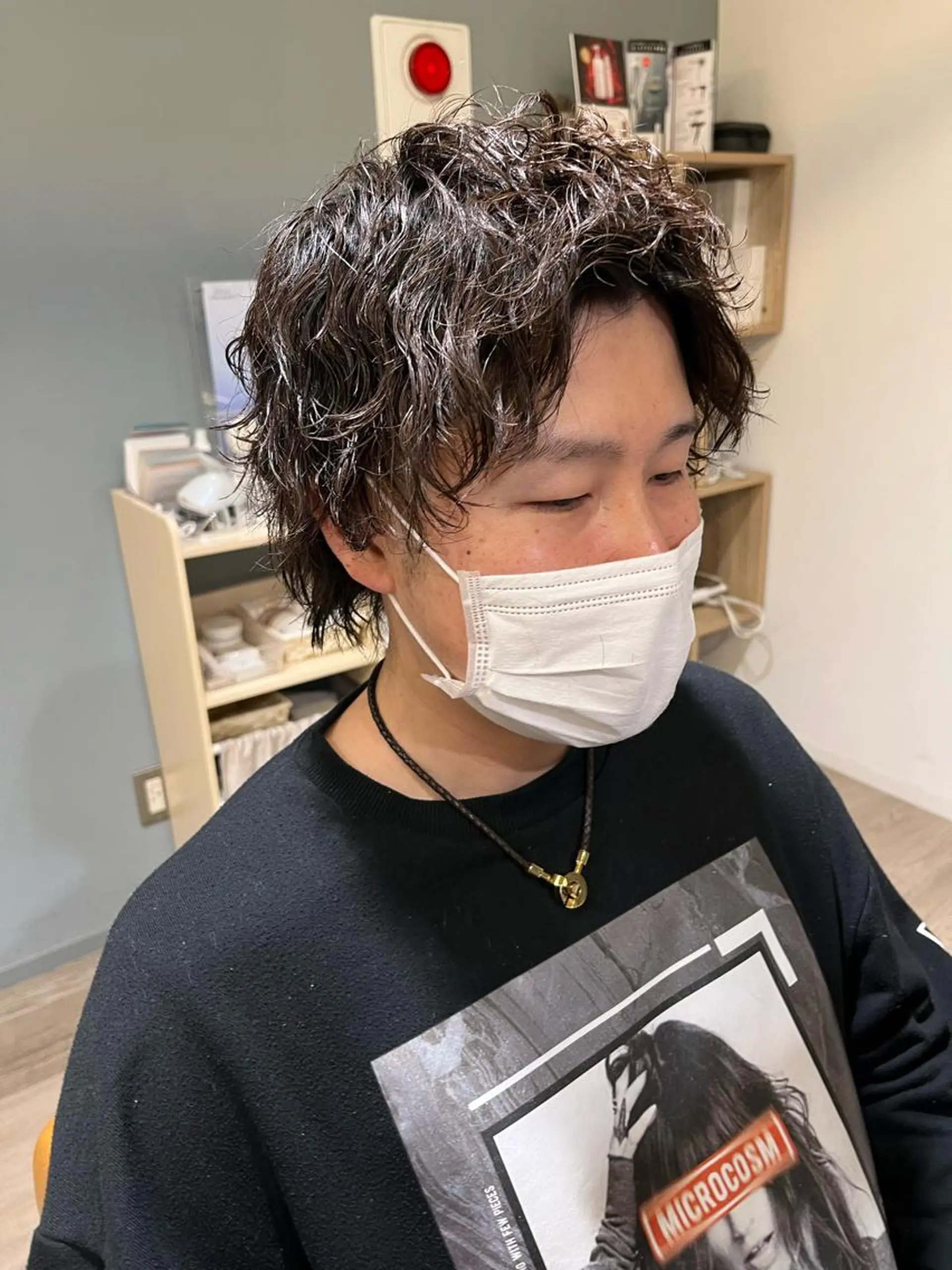 メンズ カット パーマ メンズカット/ 外国人風/小嶺佑介のヘアスタイル