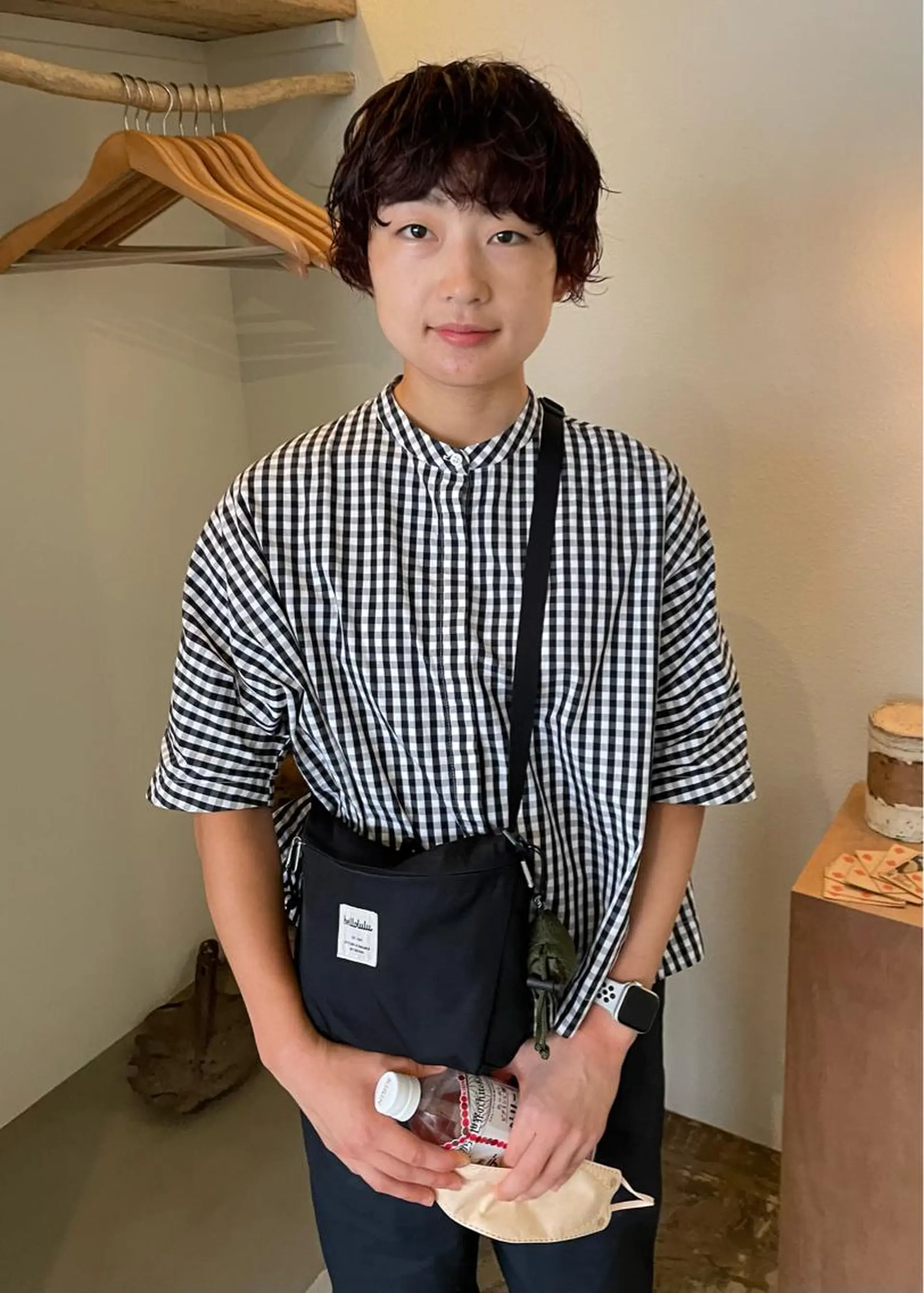 ショート カラー ヒナゴ トヨカズのヘアスタイル