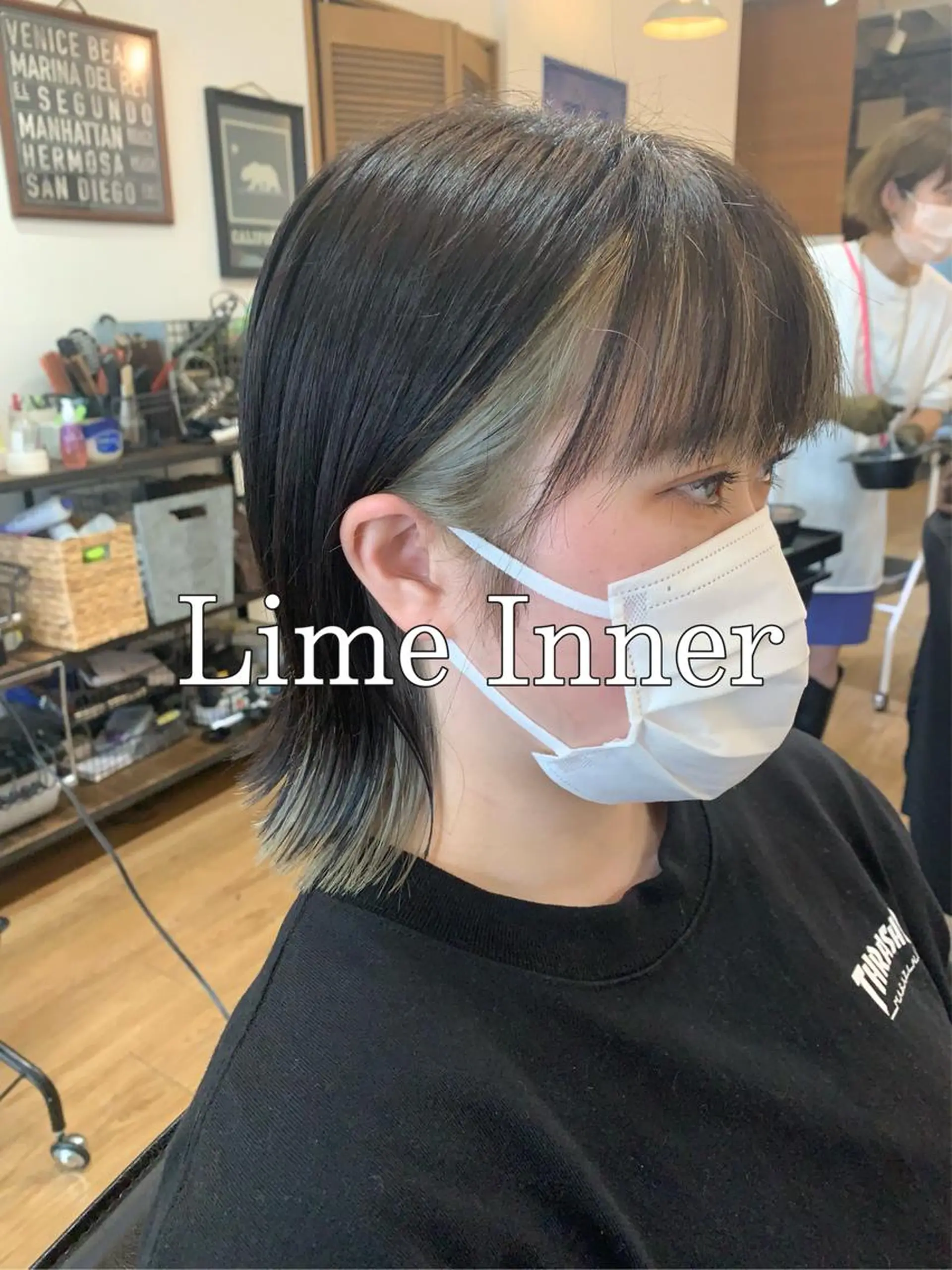 カラー 本場韓国ヘア特化 아이비/Aibiのヘアスタイル