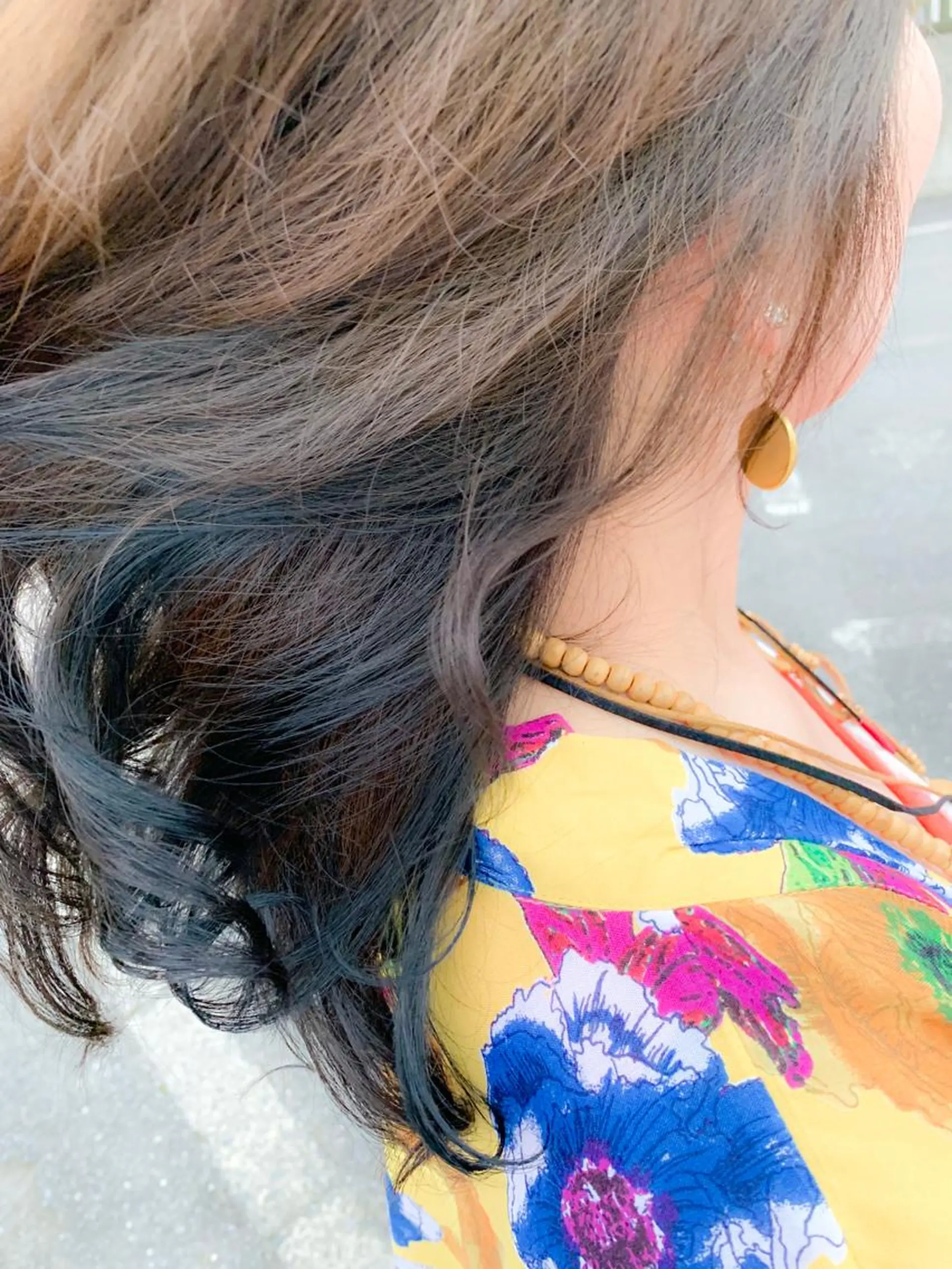 ミディアム カラー 縮毛矯正/髪質改善 飯田公祐のヘアスタイル