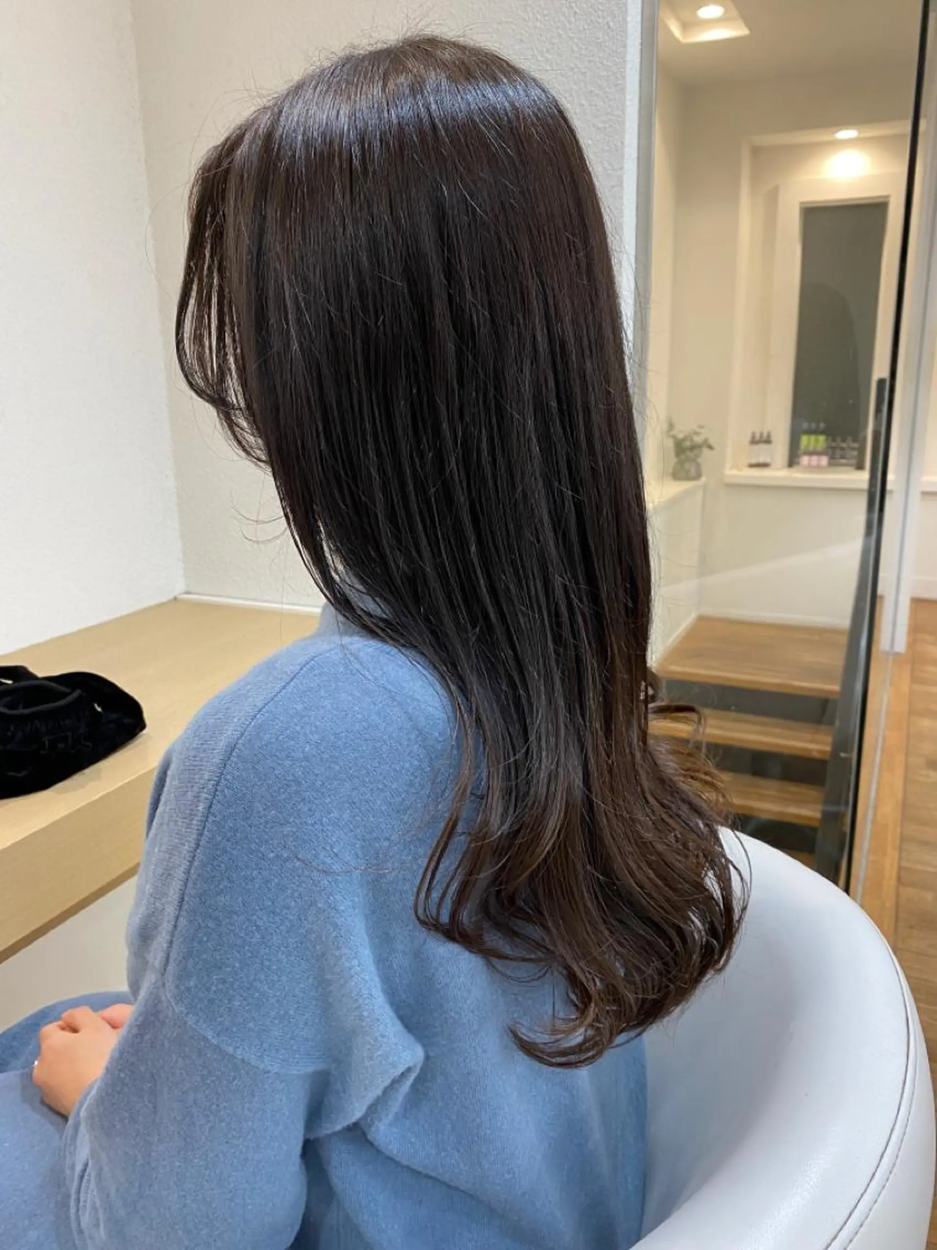 ロング レイヤーカット 井戸上 颯太のヘアスタイル