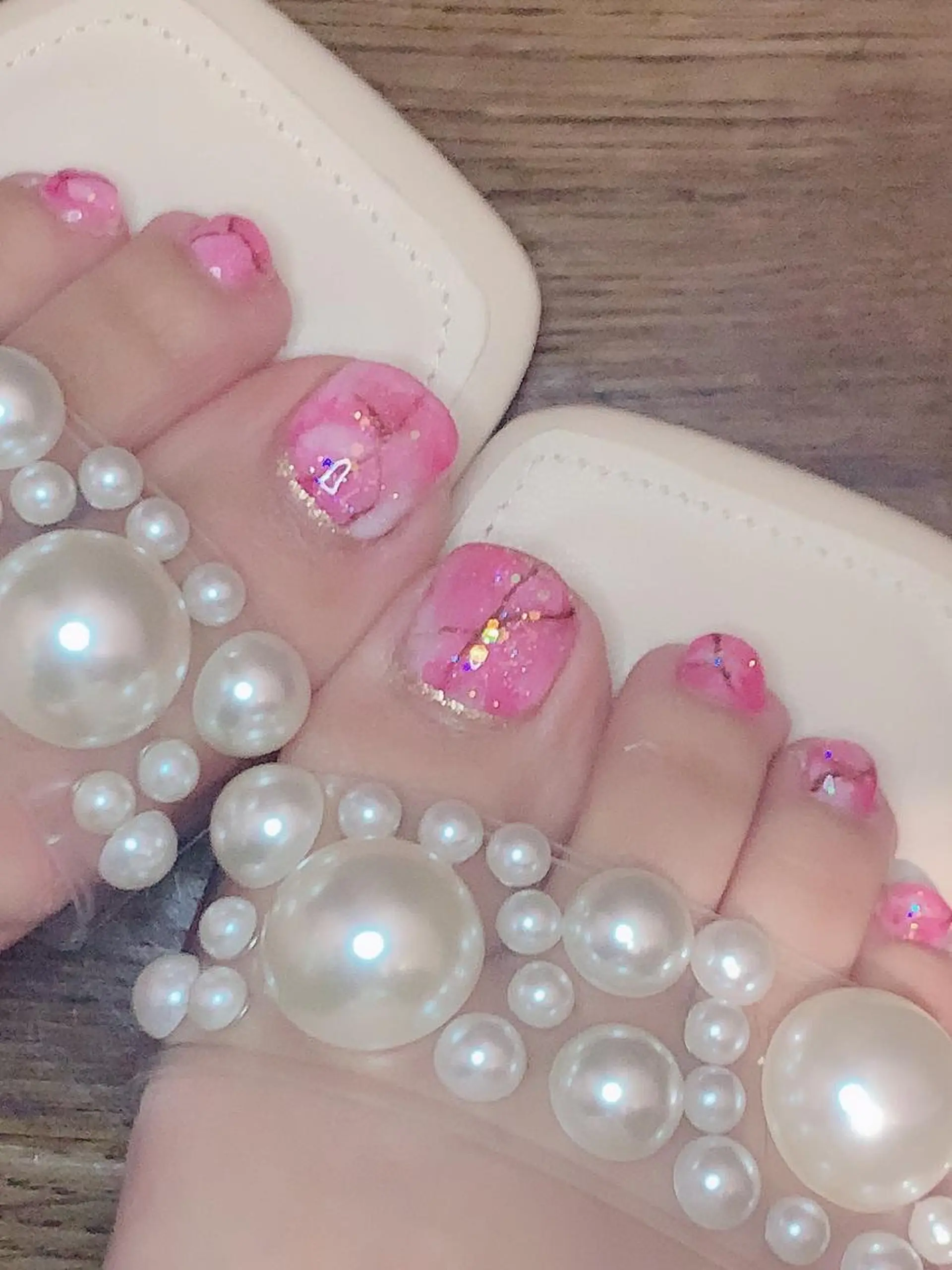 ネイル ピンク 高橋 実和子のマツエク・マツパデザイン