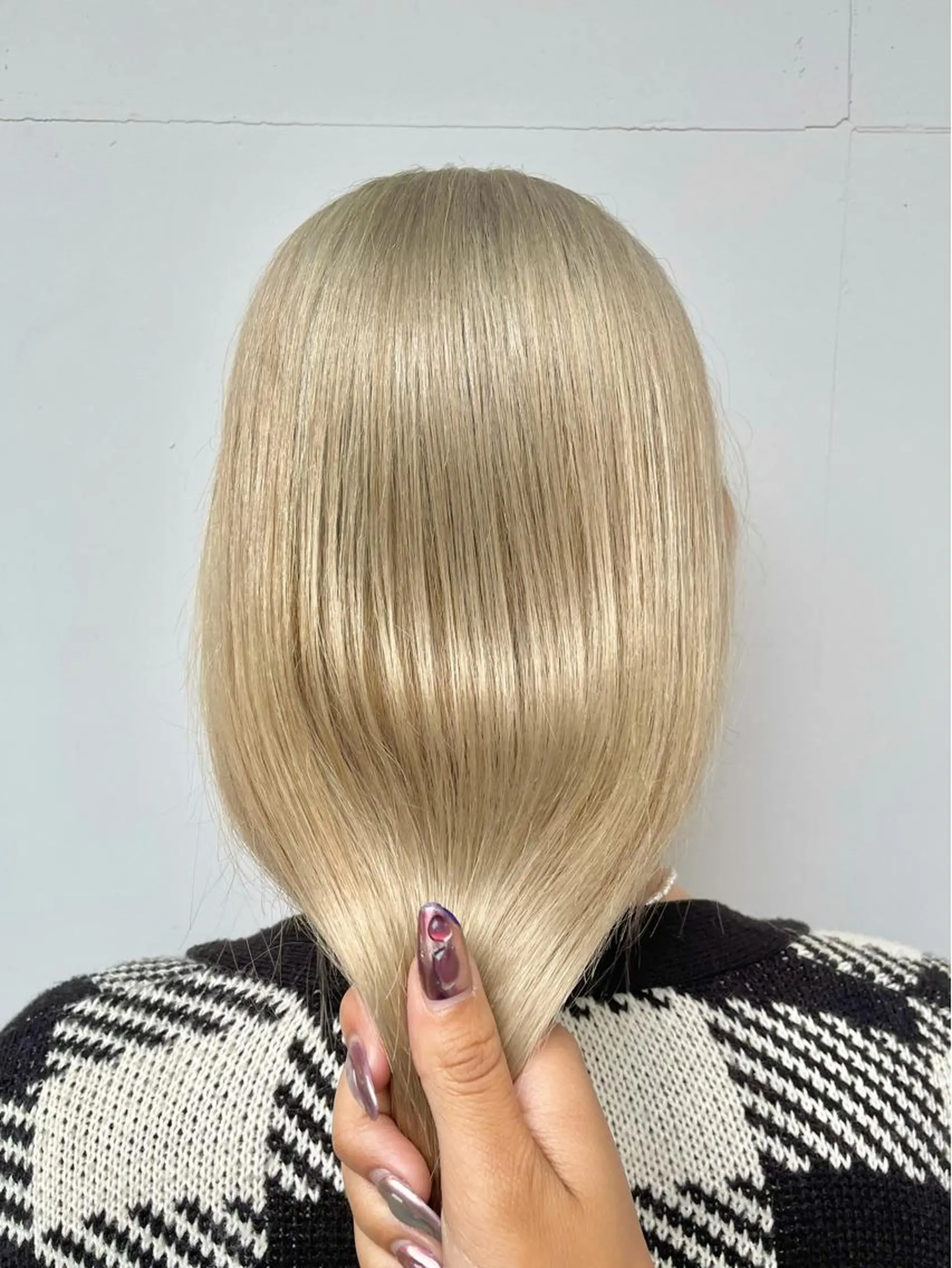 ロング カラー アディクシーカラー ベージュカラー ブリーチ ケアブリーチ ダブルカラー カット ヘアカラー トリートメント もにか🌞原宿/渋谷 🌝ブリーチカラーのヘアスタイル