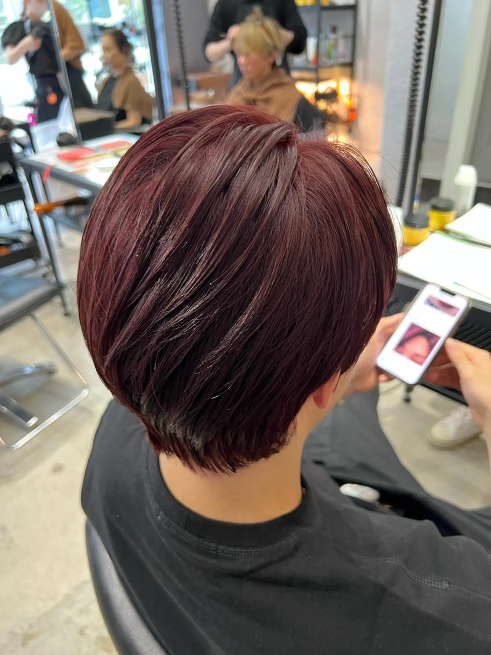 ショート カラー メンズ オタク特化美容師💟 チバコナツのヘアスタイル