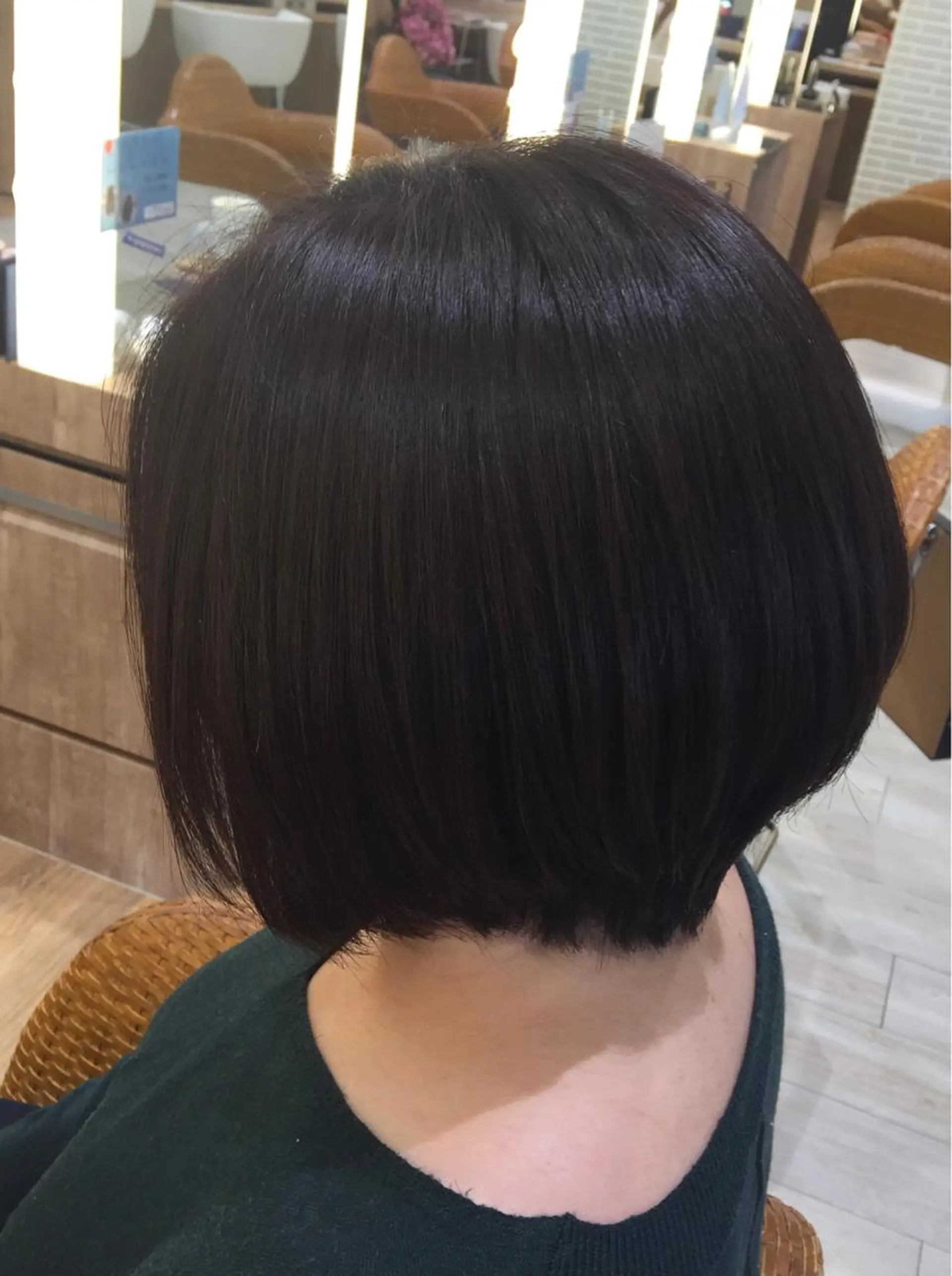 ショート カラー アッシュ グラデーションカラー ボブ カット ヘアカラー トリートメント 山北 咲子のヘアスタイル