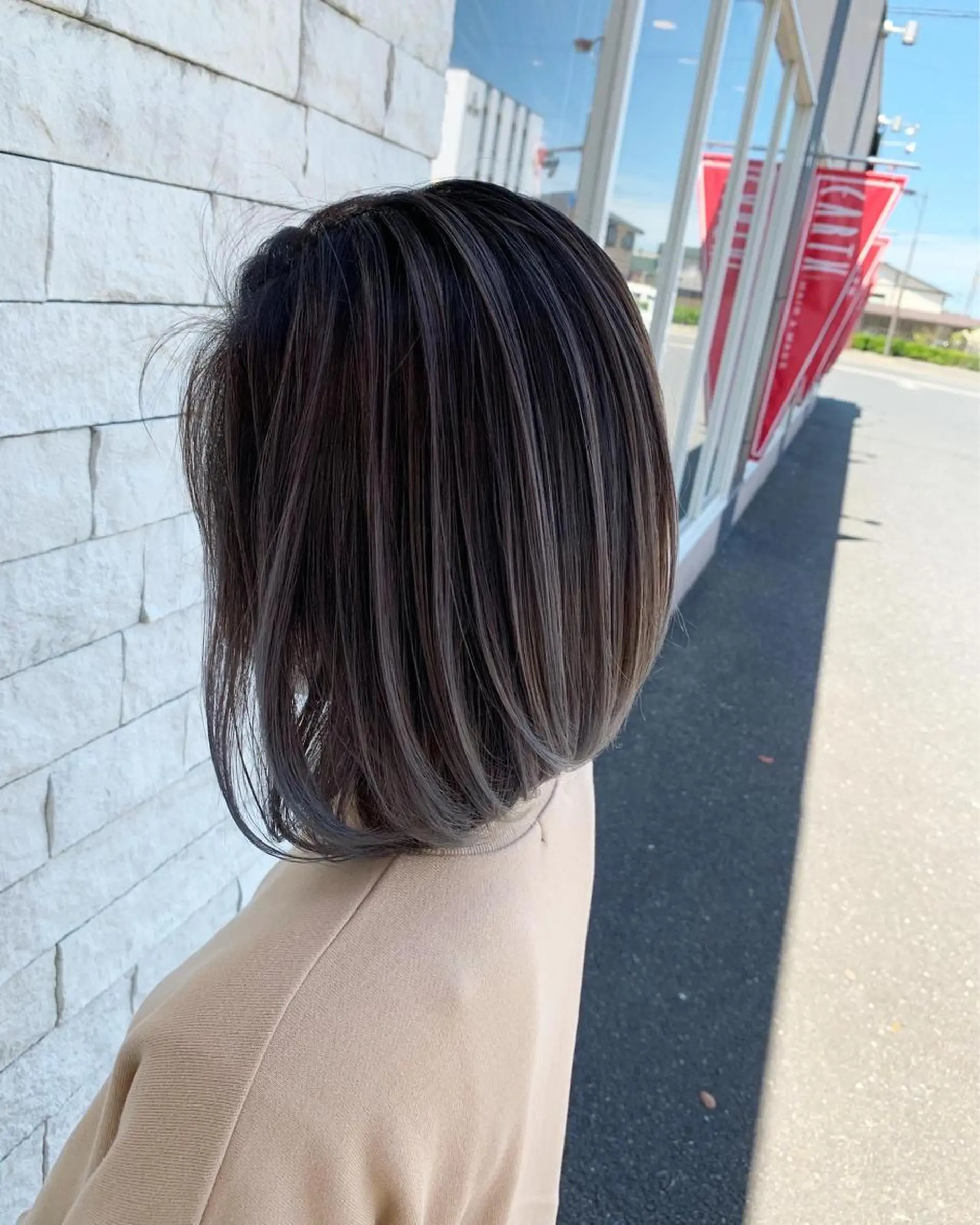 ミディアム カラー EARTH石巻店 尾形  裕のヘアスタイル