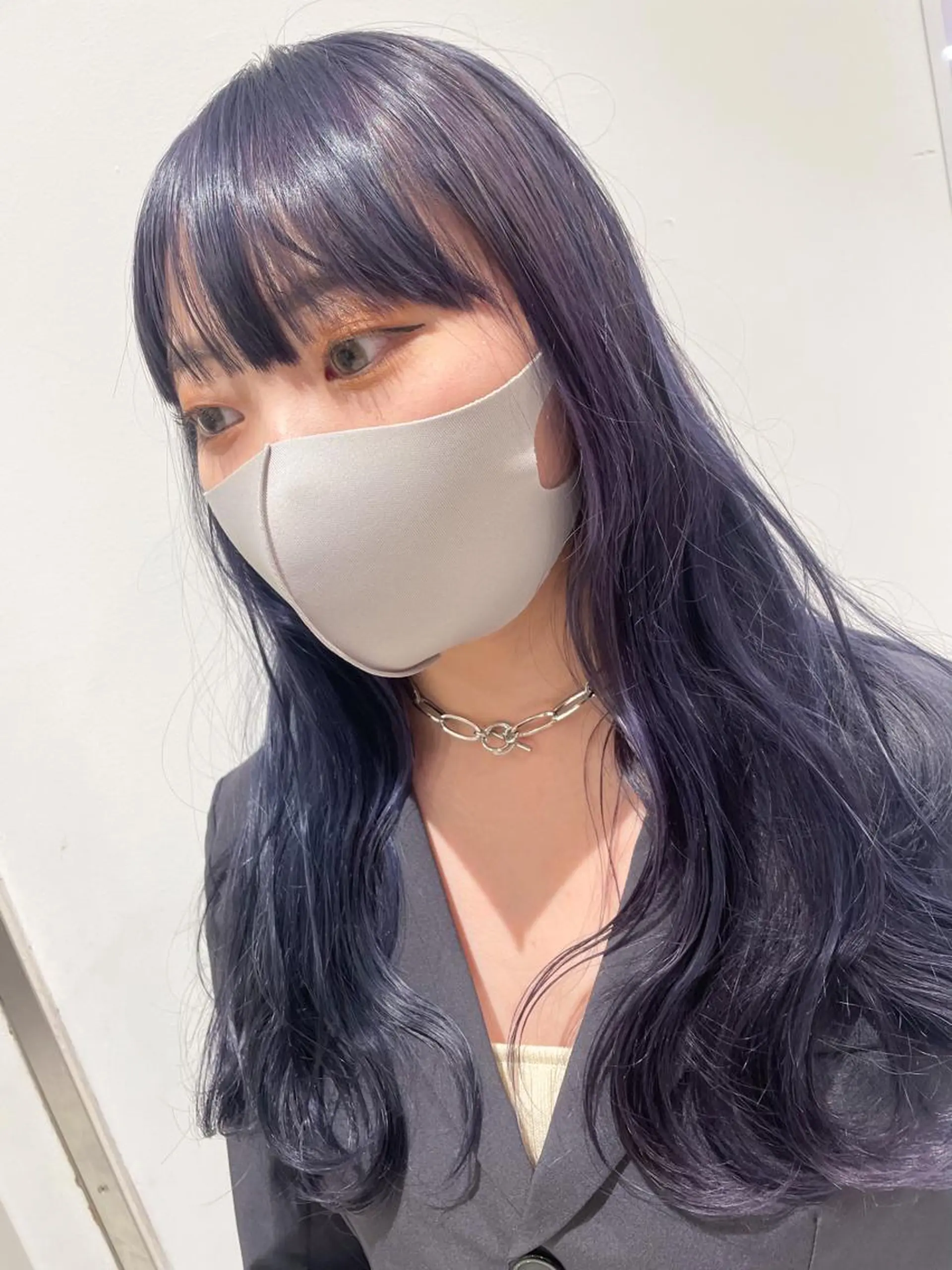 ロング カラー ハイトーン特化 川井優汰のヘアスタイル