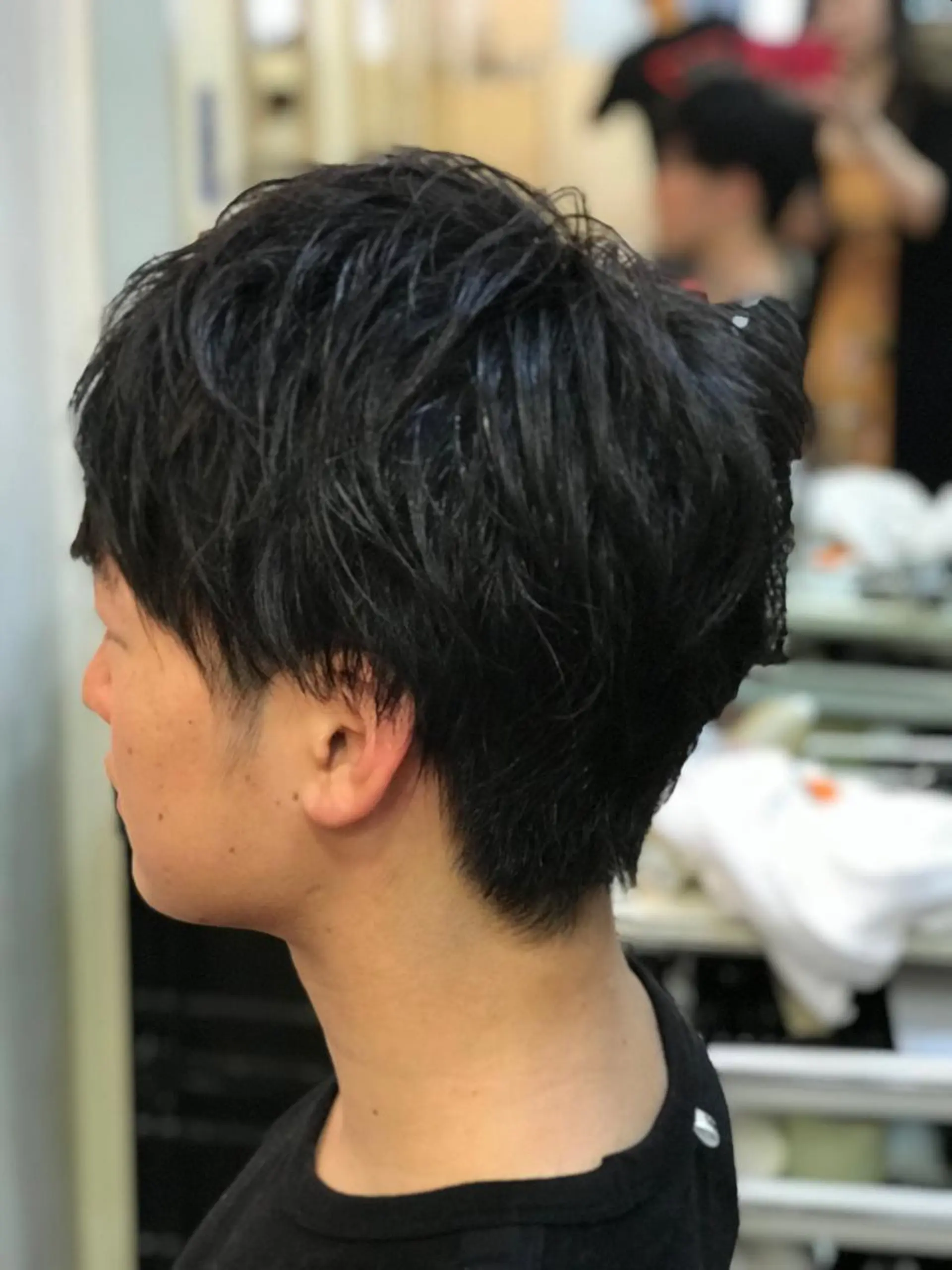ショート メンズ カット 渋谷宮益坂 omoのヘアスタイル