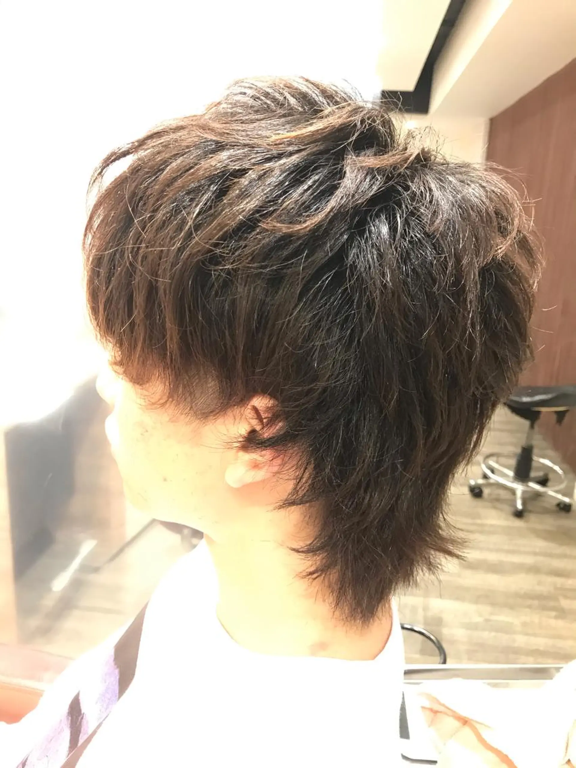 ショート メンズ メンズウルフカット ウルフカット 限定クーポン 💕大量更新ブリーチのヘアスタイル