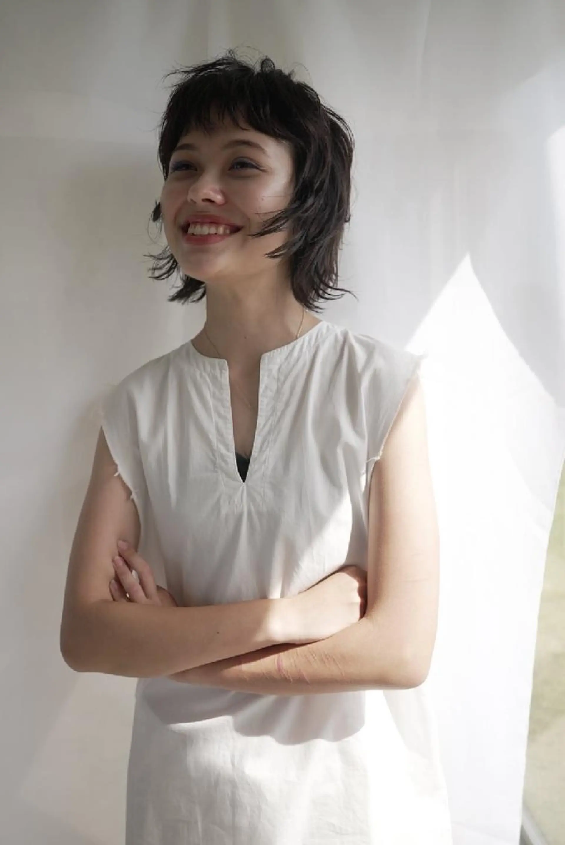 ショート ウルフカット OMA　 カタギシのヘアスタイル