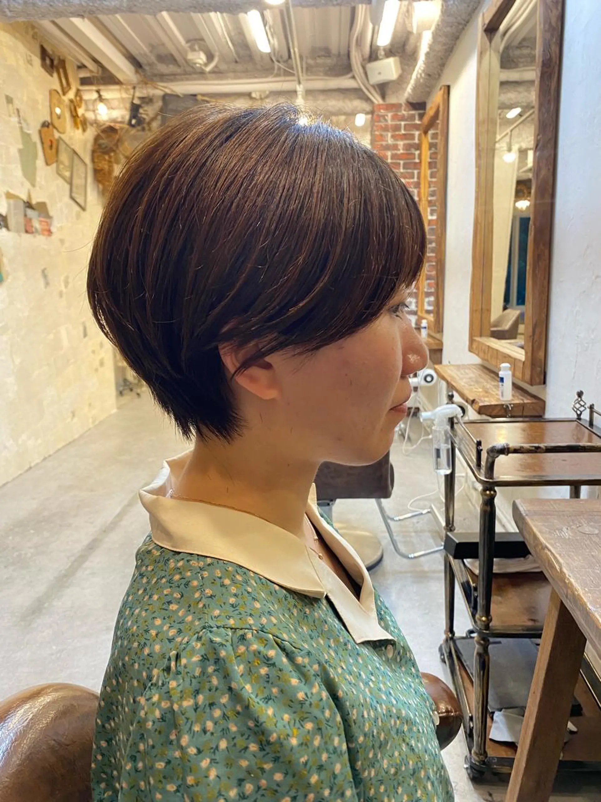 ショート ショートヘア ヒラカホ/ ブリーチ/似合わせのヘアスタイル