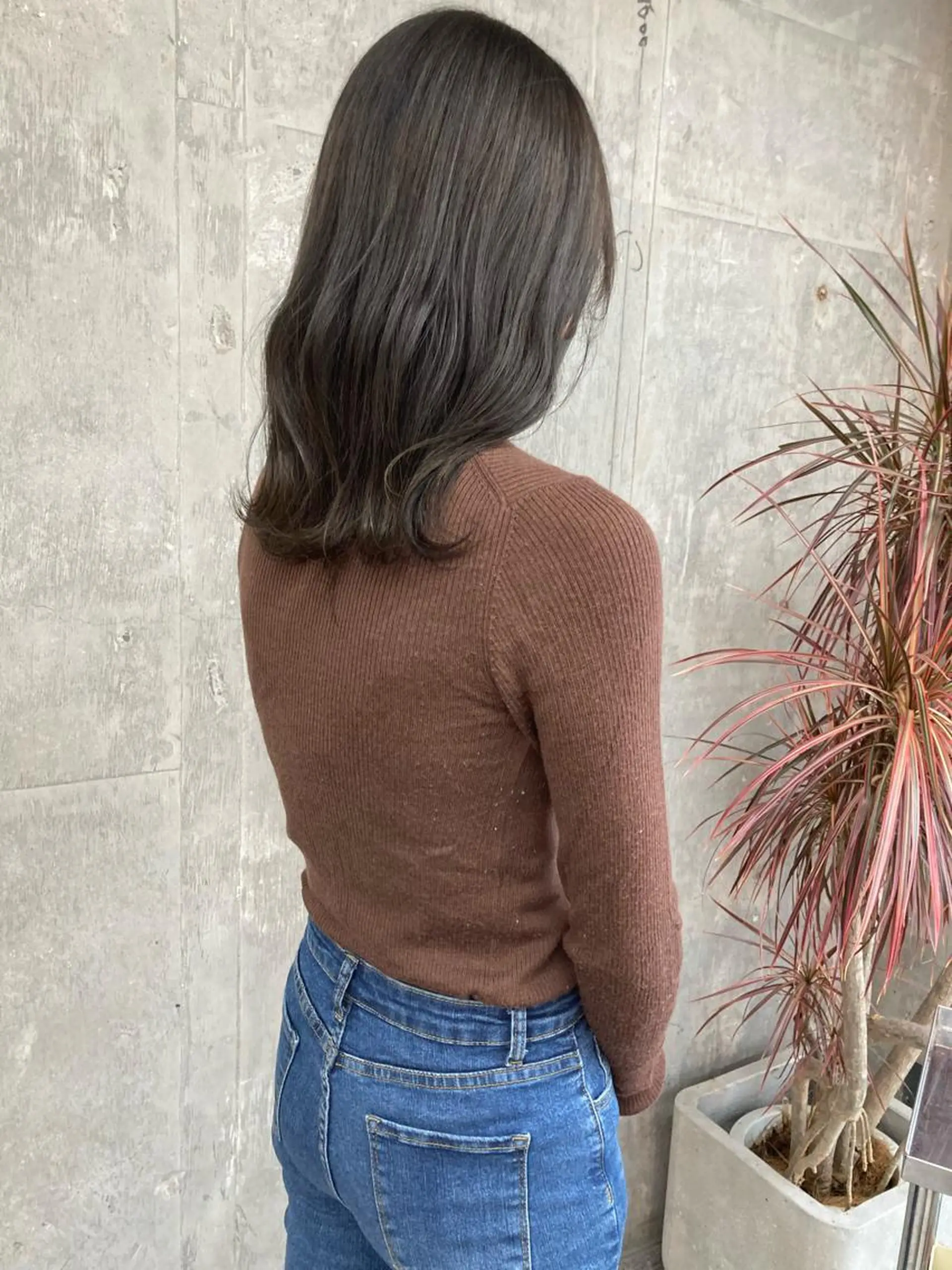 セミロング カラー カット ヘアカラー トリートメント 小木曽智美 /ボブ/ショートのヘアスタイル