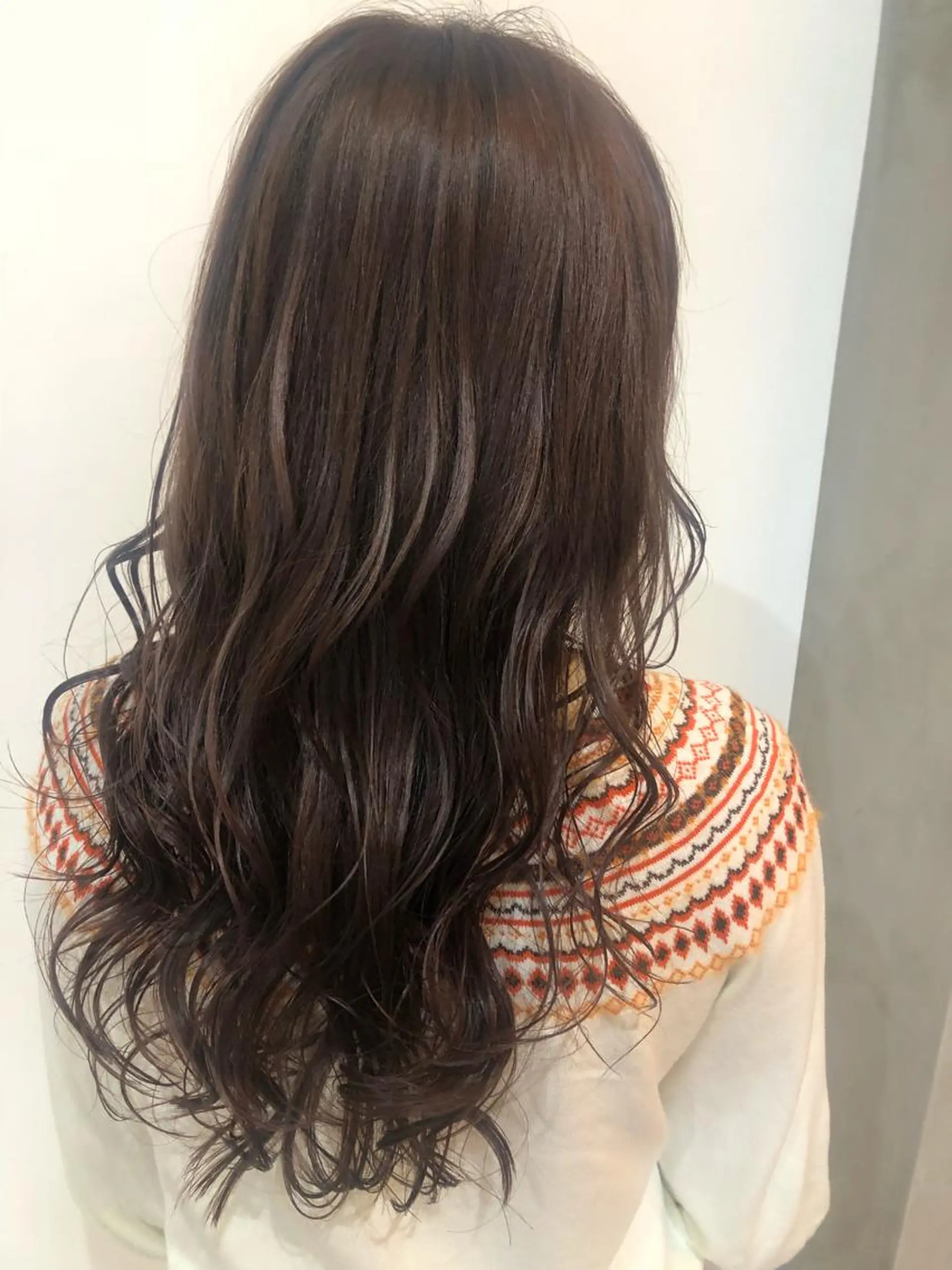 ロング アッシュ パープルカラー ボブ エクステ 外国人風カラー カット ヘアカラー 夜23時まで予約🉑 reverieあきらのヘアスタイル